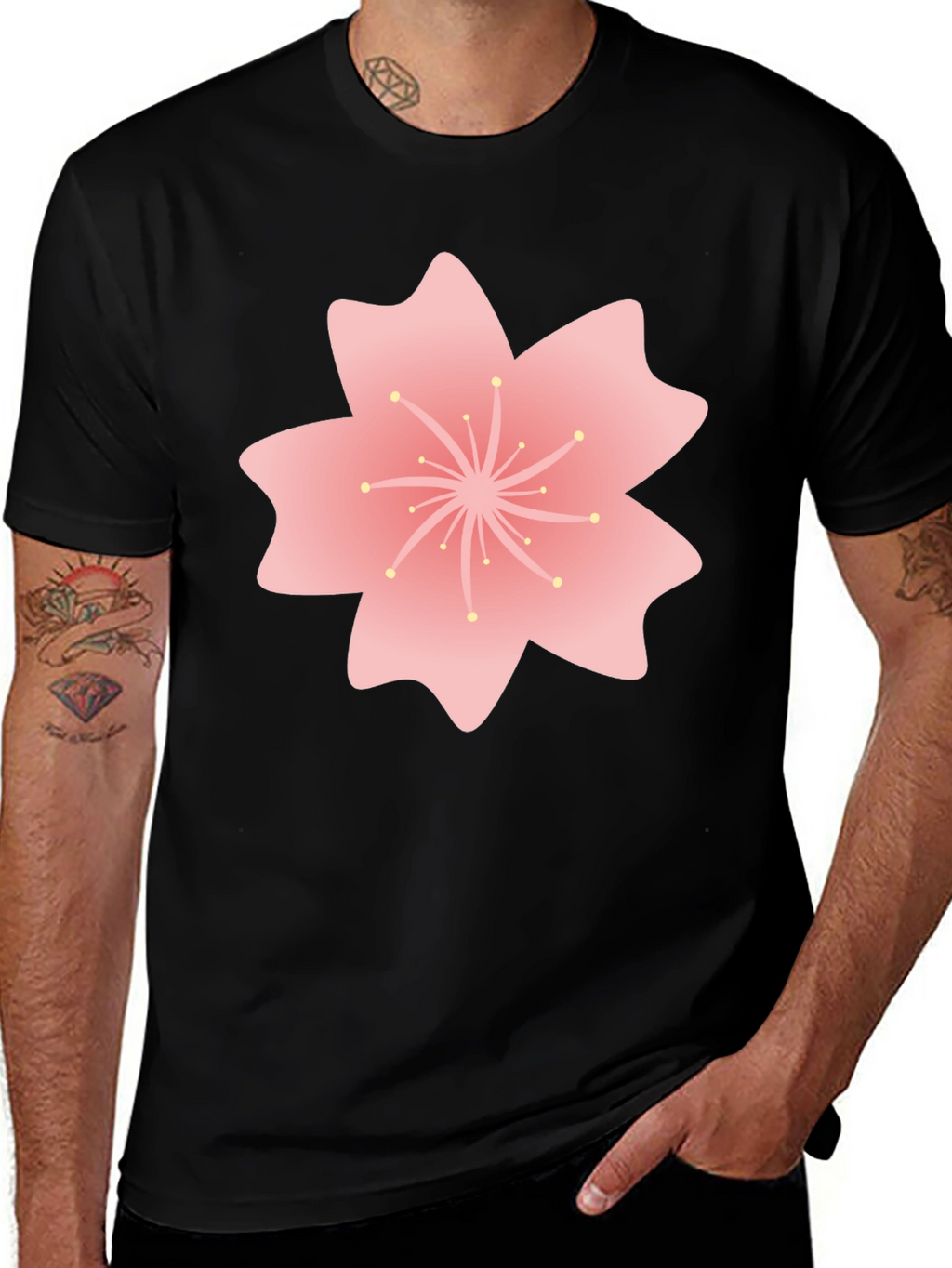 Sakura Blossom Graphic Tee - Soft & Stylish