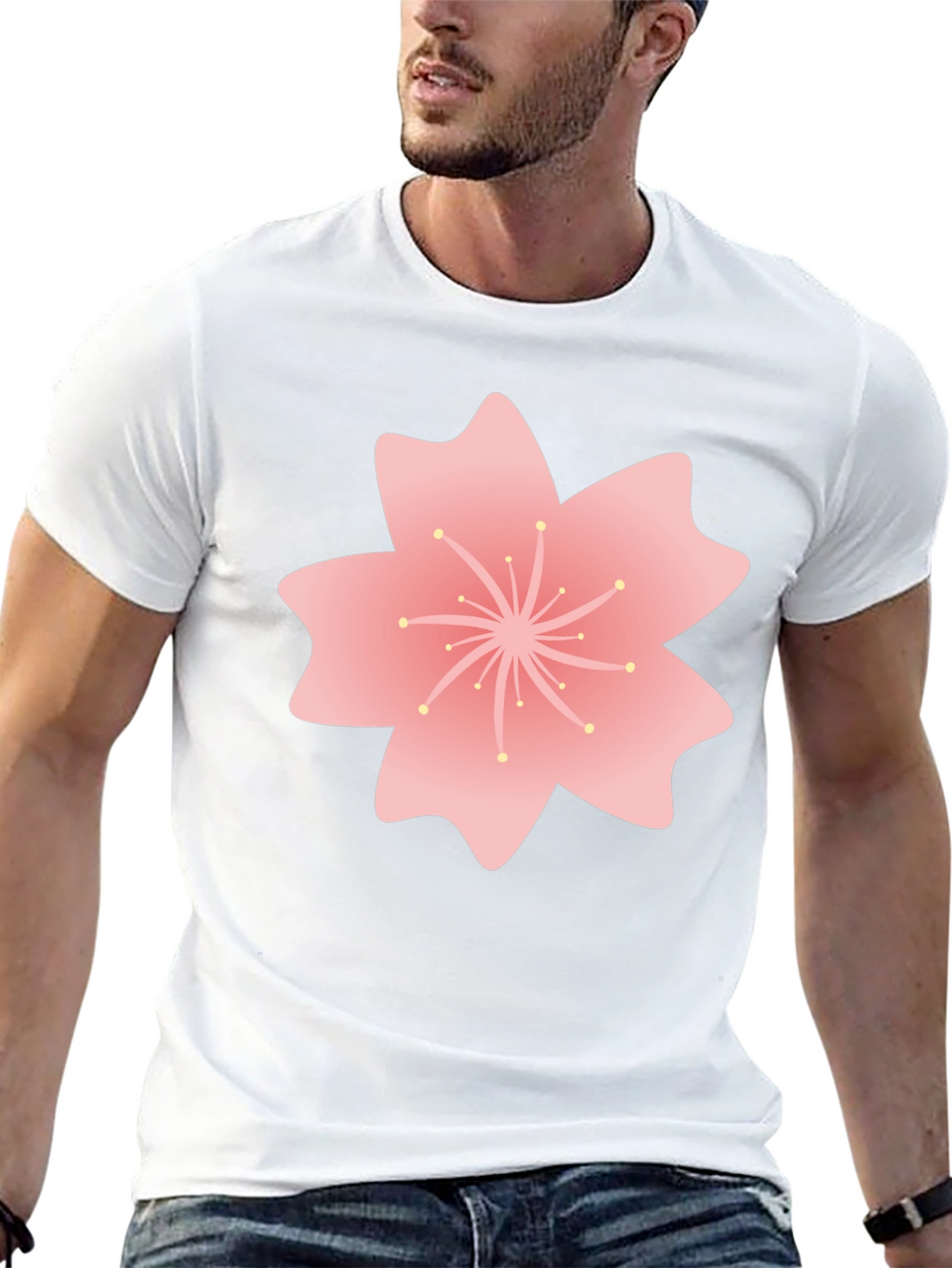 Sakura Blossom Graphic Tee - Soft & Stylish