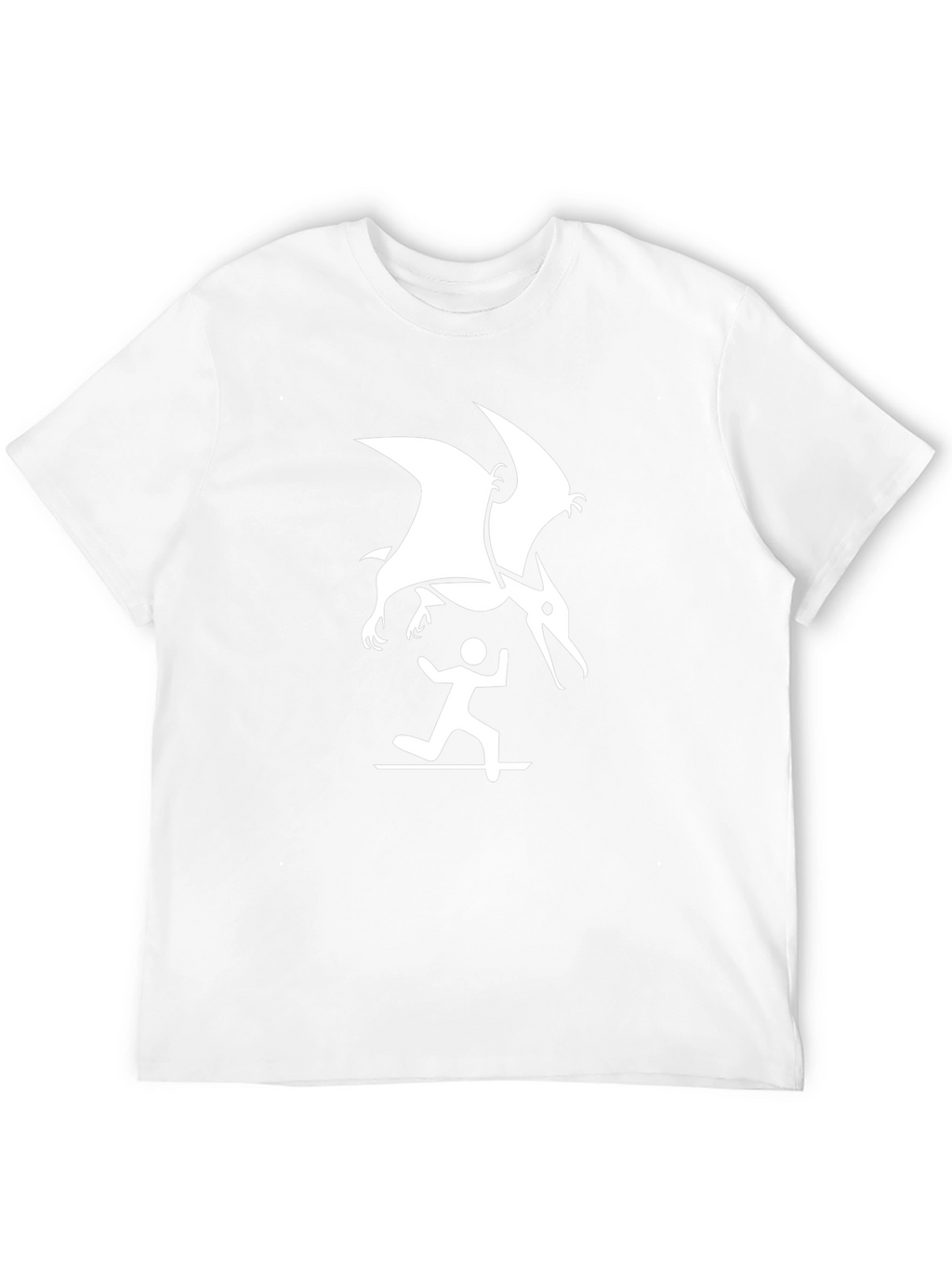 Pterodactyl Attack Graphic Tee - Black