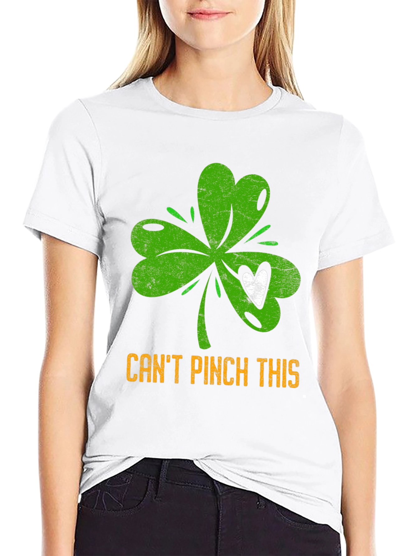 Cant Pinch This St. Patricks Day Shamrock Tee