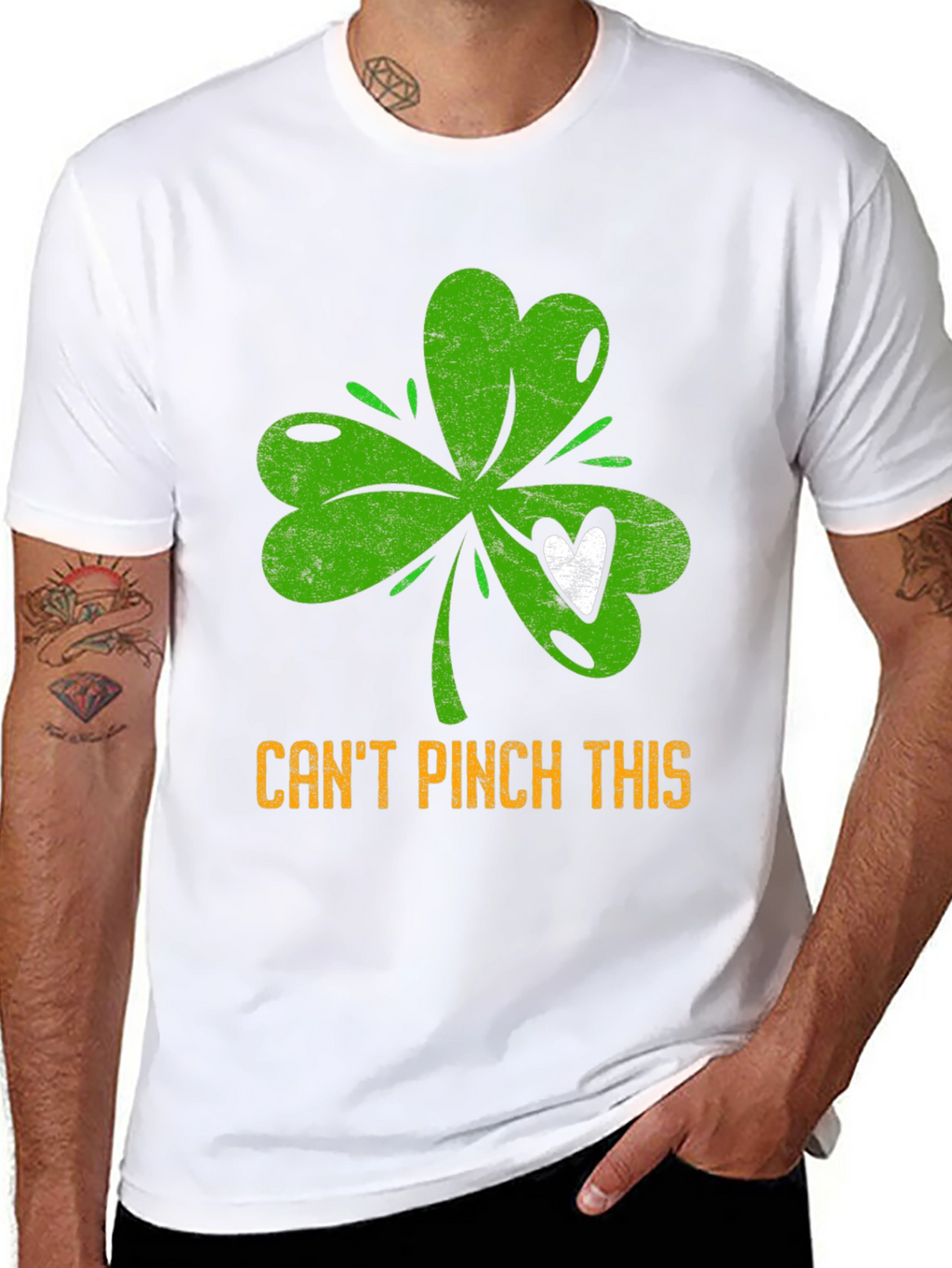 Cant Pinch This St. Patricks Day Shamrock Tee