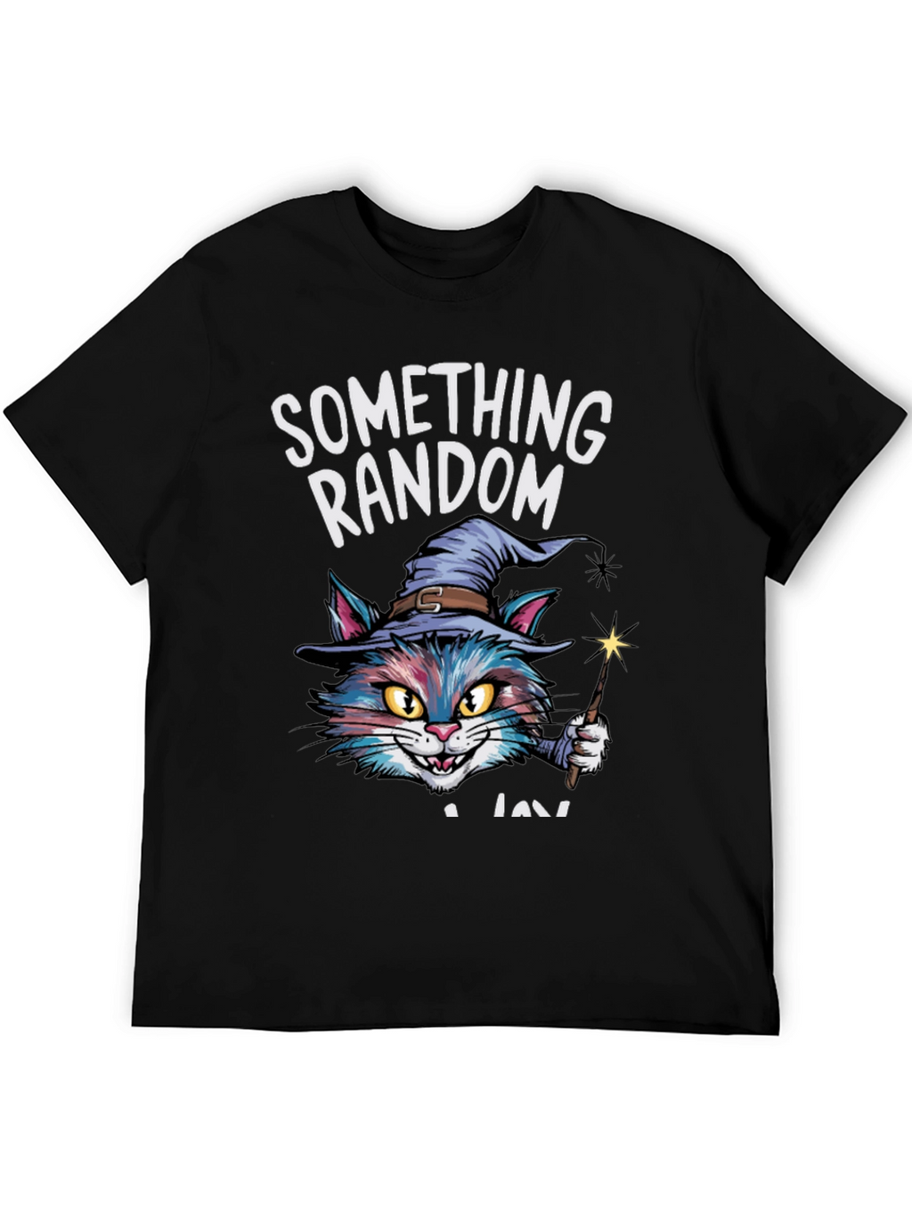 Something Random Cat Wizard T-Shirt - Unisex