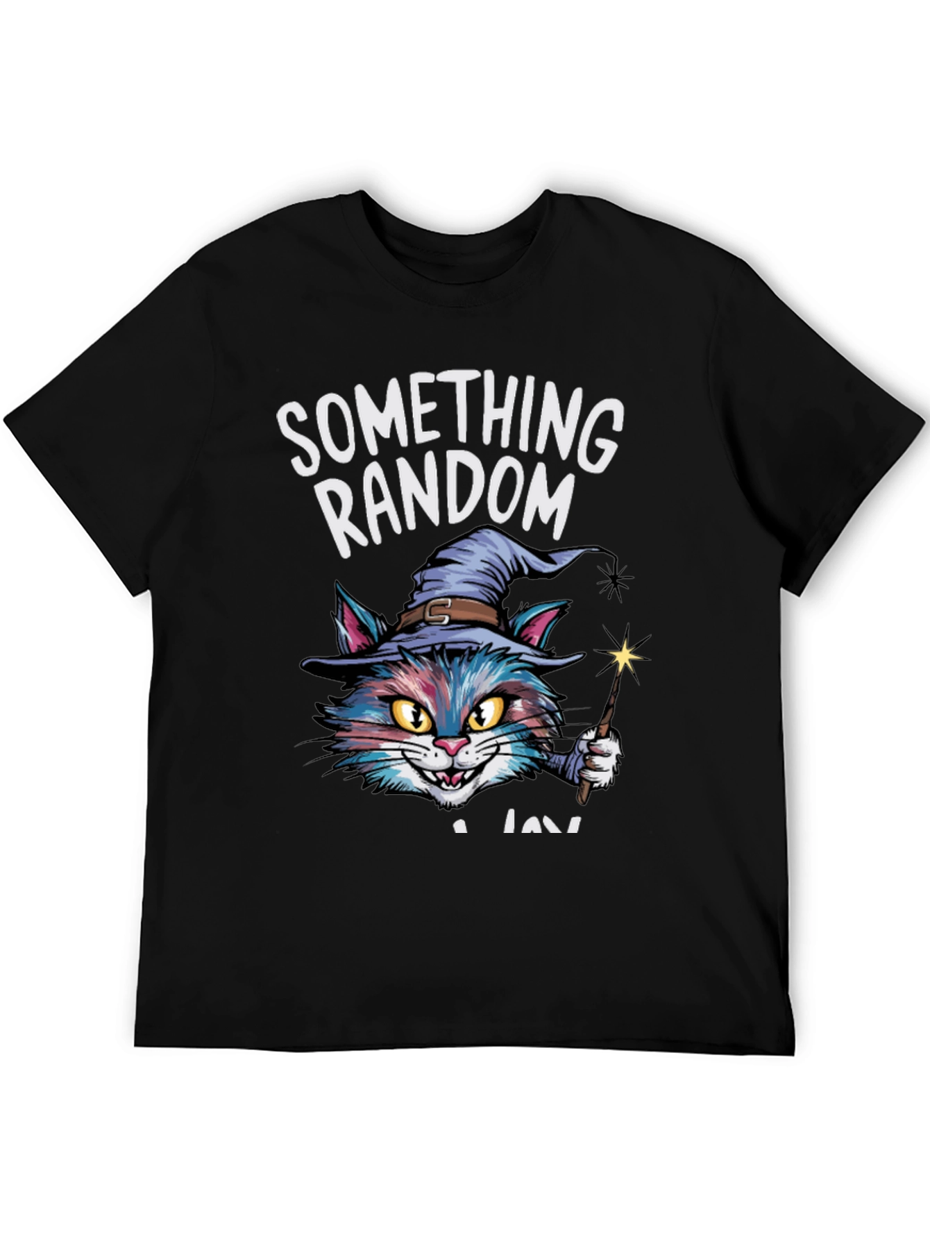 Something Random Cat Wizard T-Shirt - Unisex