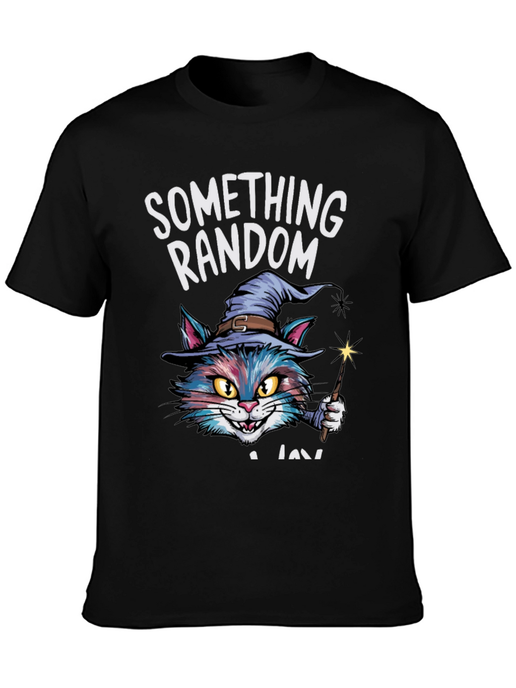 Something Random Cat Wizard T-Shirt - Unisex