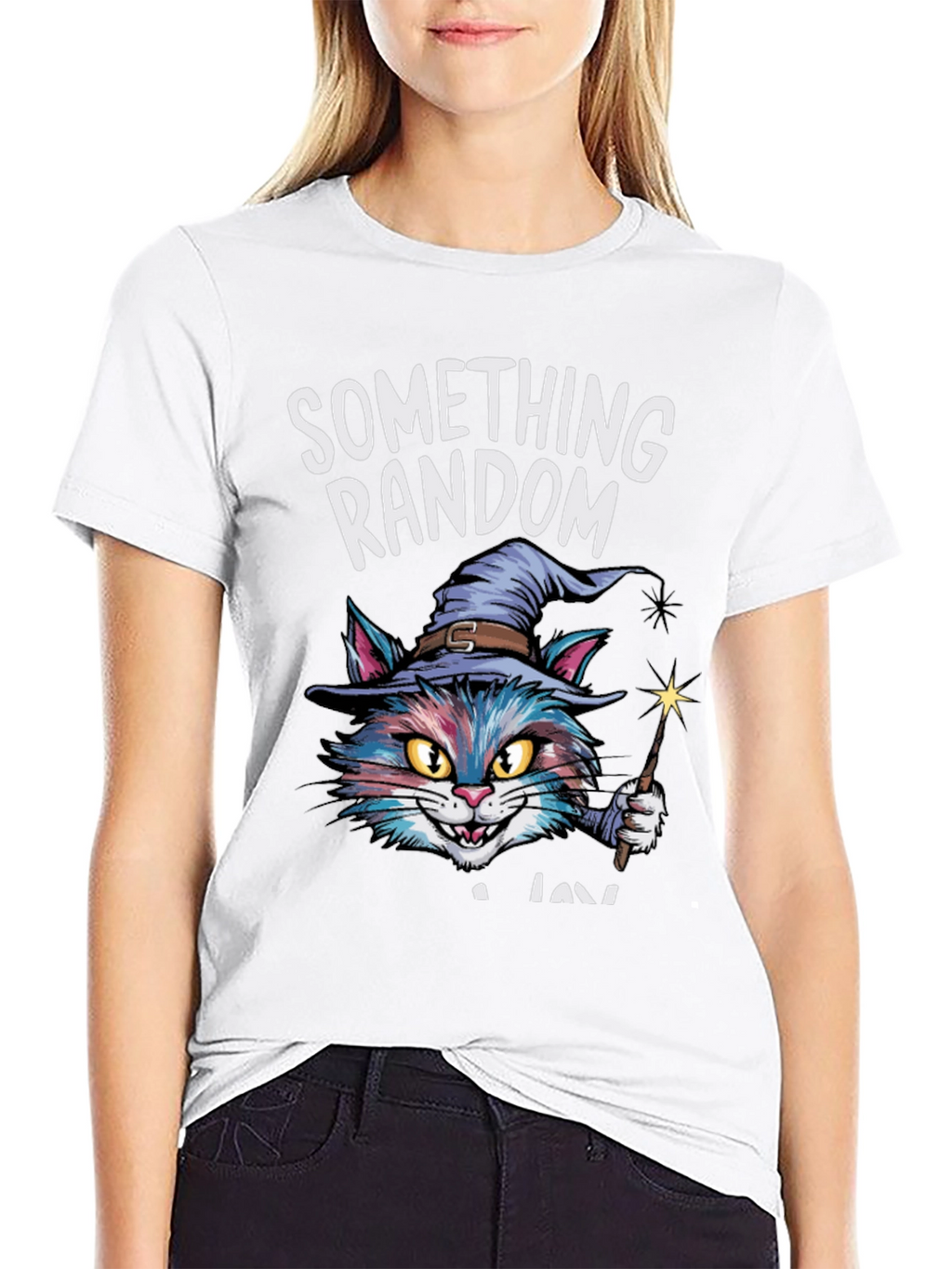 Something Random Cat Wizard T-Shirt - Unisex