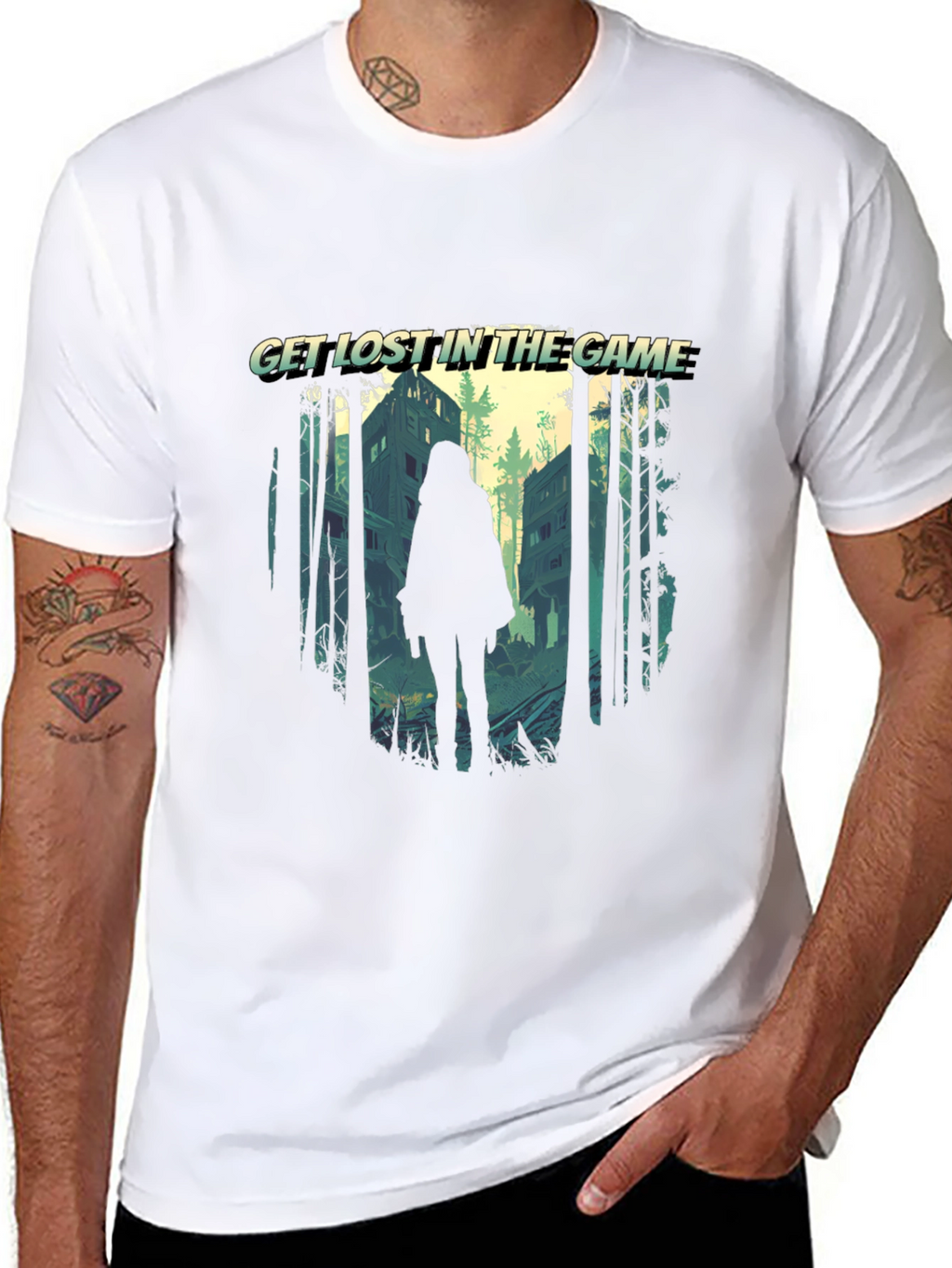 Get Lost in the Game Graphic T-Shirt