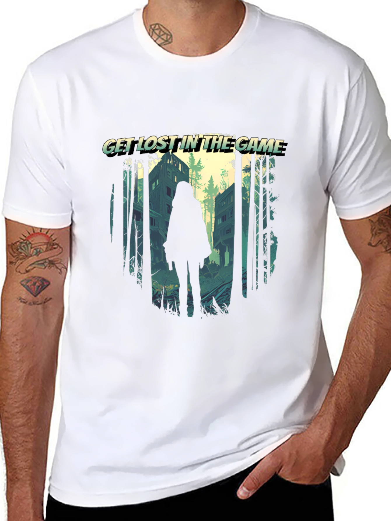 Get Lost in the Game Graphic T-Shirt