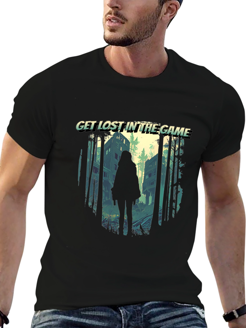 Get Lost in the Game Graphic T-Shirt