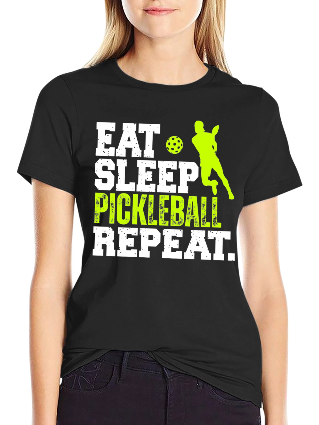 Eat Sleep Pickleball Repeat T-Shirt