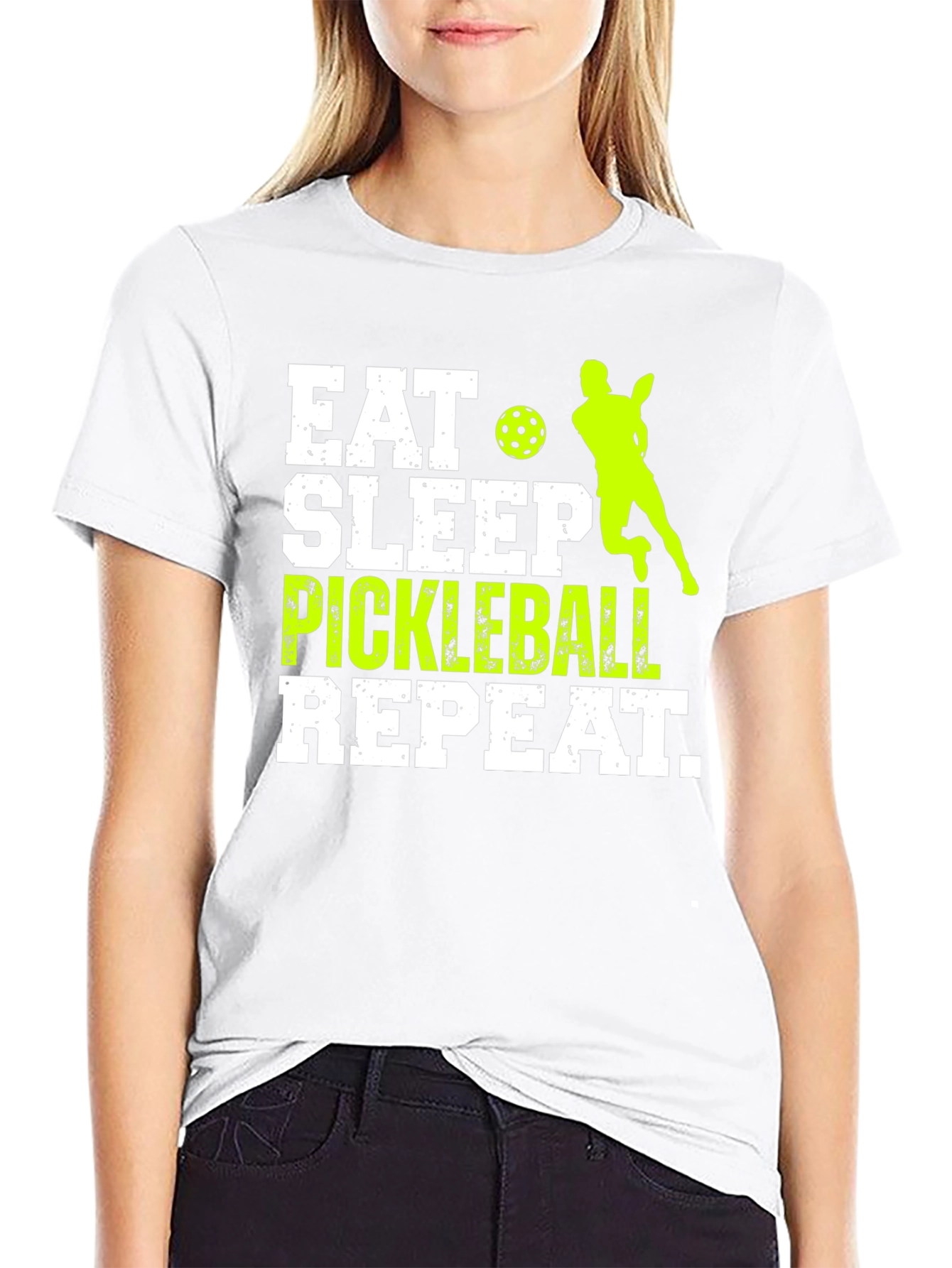 Eat Sleep Pickleball Repeat T-Shirt