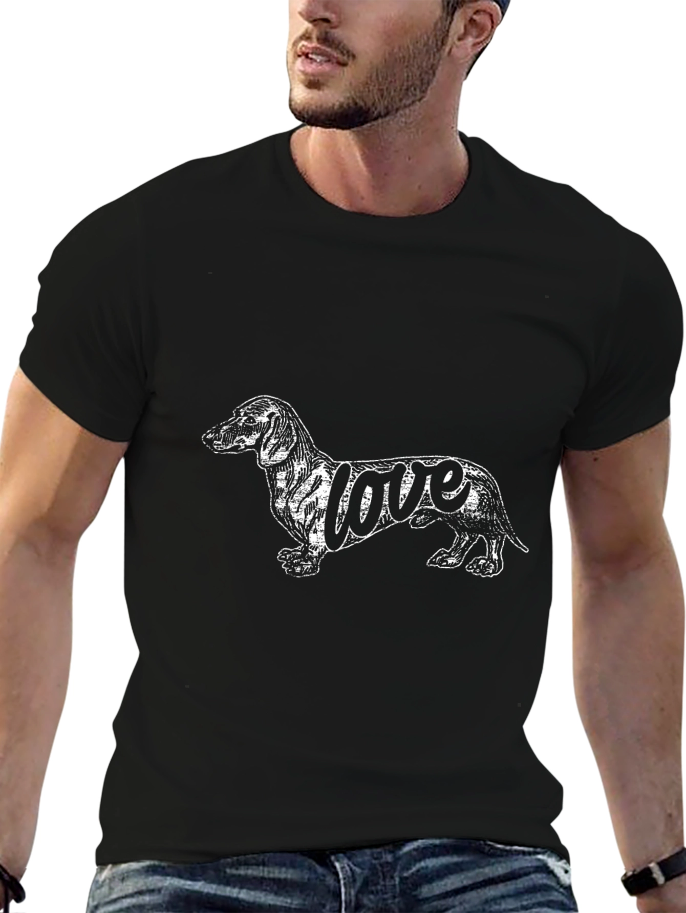 Dachshund Love T-Shirt - Dog Lover Tee
