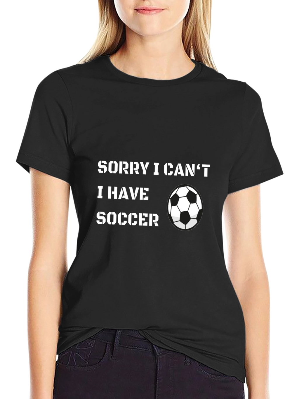 Sorry I Cant Soccer T-Shirt