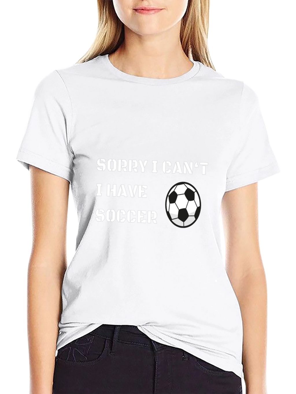 Sorry I Cant Soccer T-Shirt