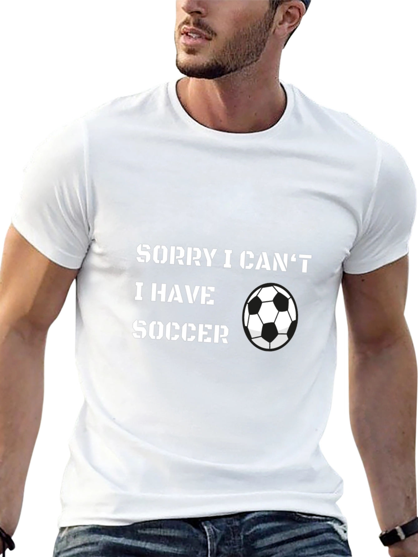 Sorry I Cant Soccer T-Shirt