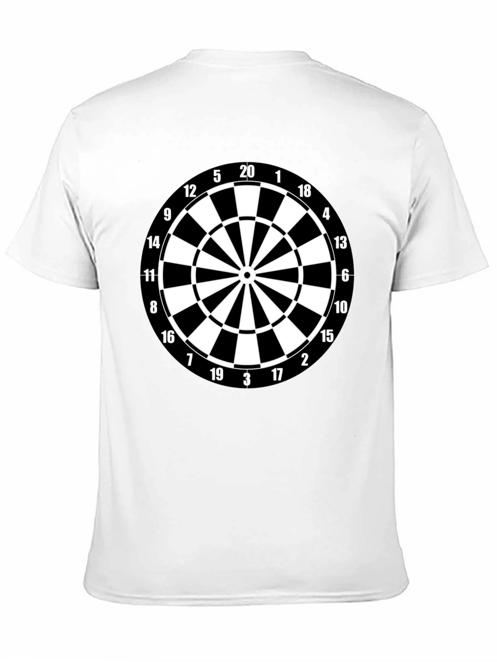 Dartboard Graphic Tee - Target Practice Shirt