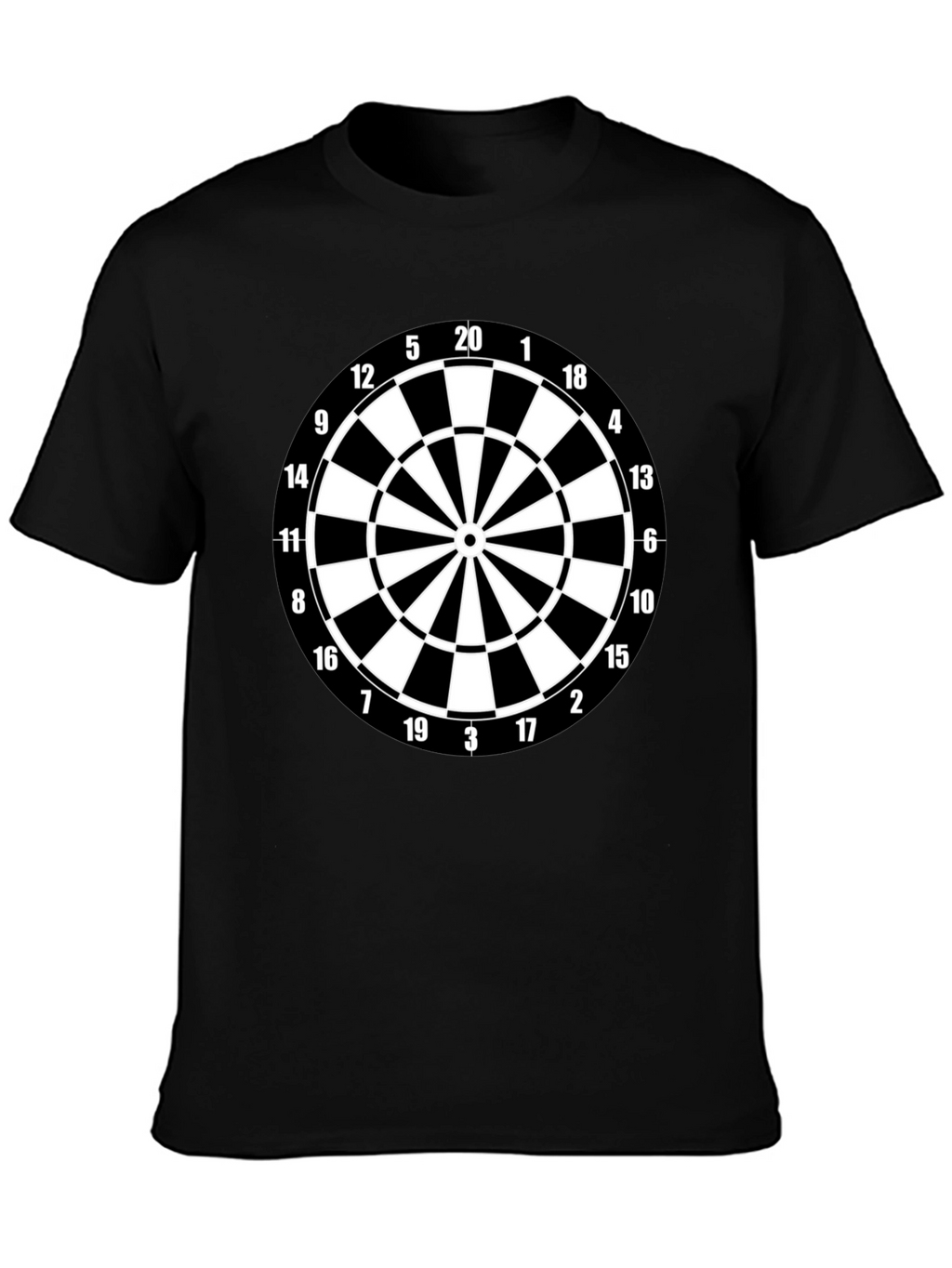 Dartboard Graphic Tee - Target Practice Shirt