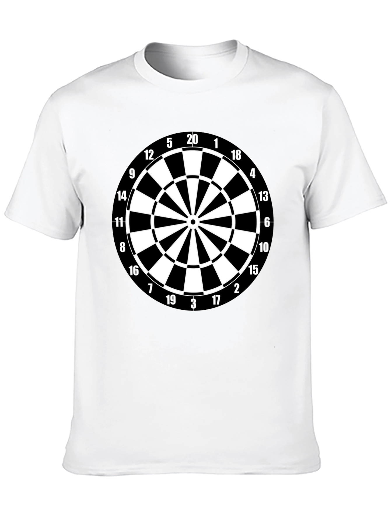 Dartboard Graphic Tee - Target Practice Shirt