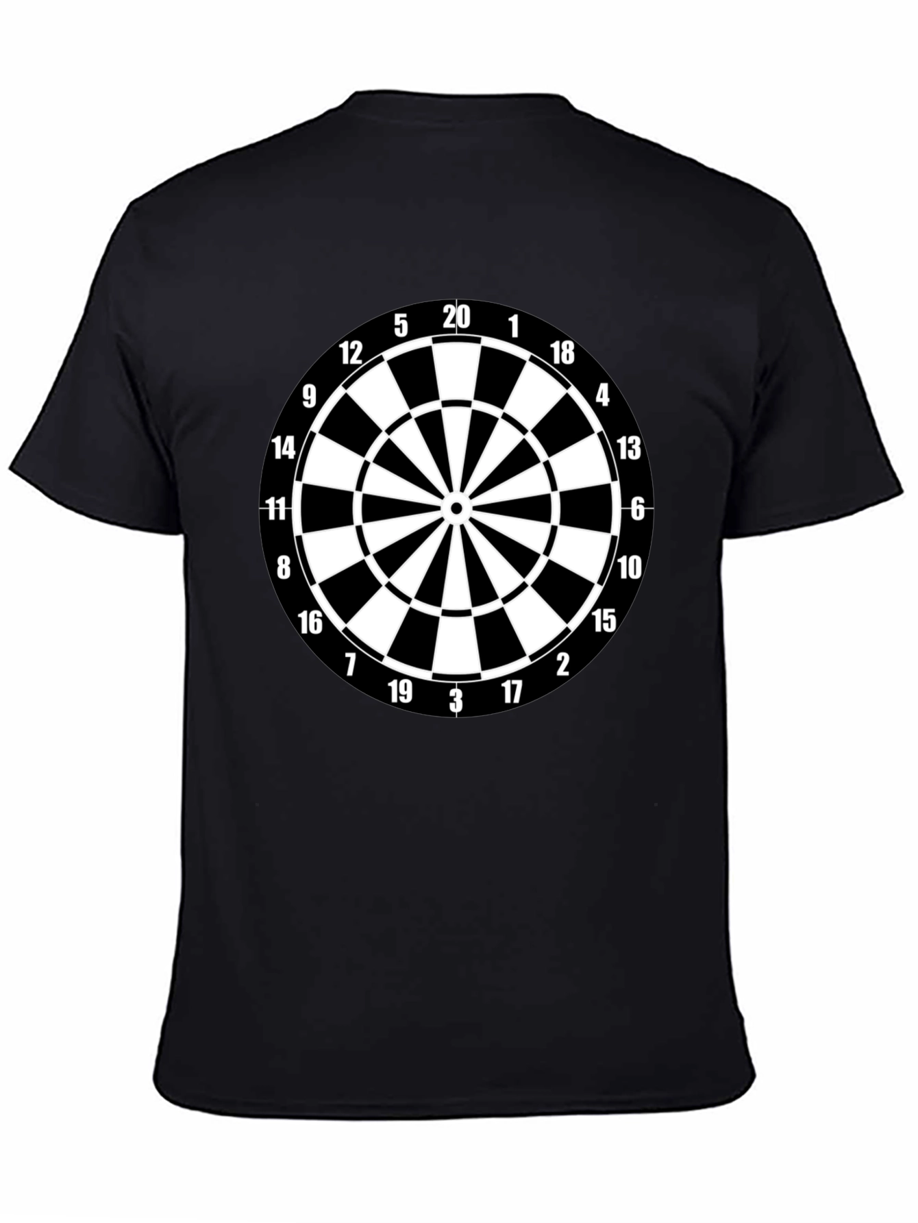 Dartboard Graphic Tee - Target Practice Shirt