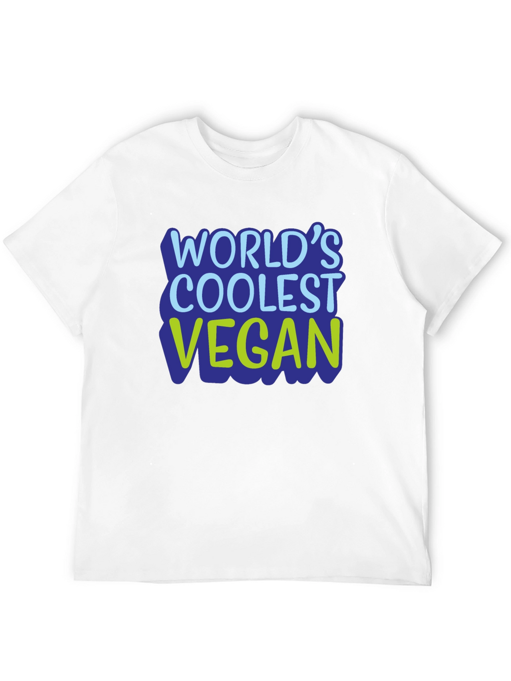 Worlds Coolest Vegan T-Shirt - Black