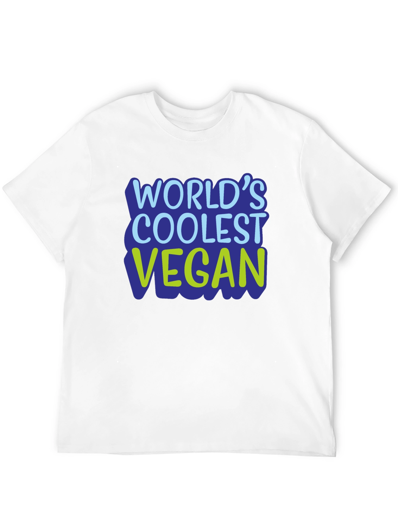 Worlds Coolest Vegan T-Shirt - Black