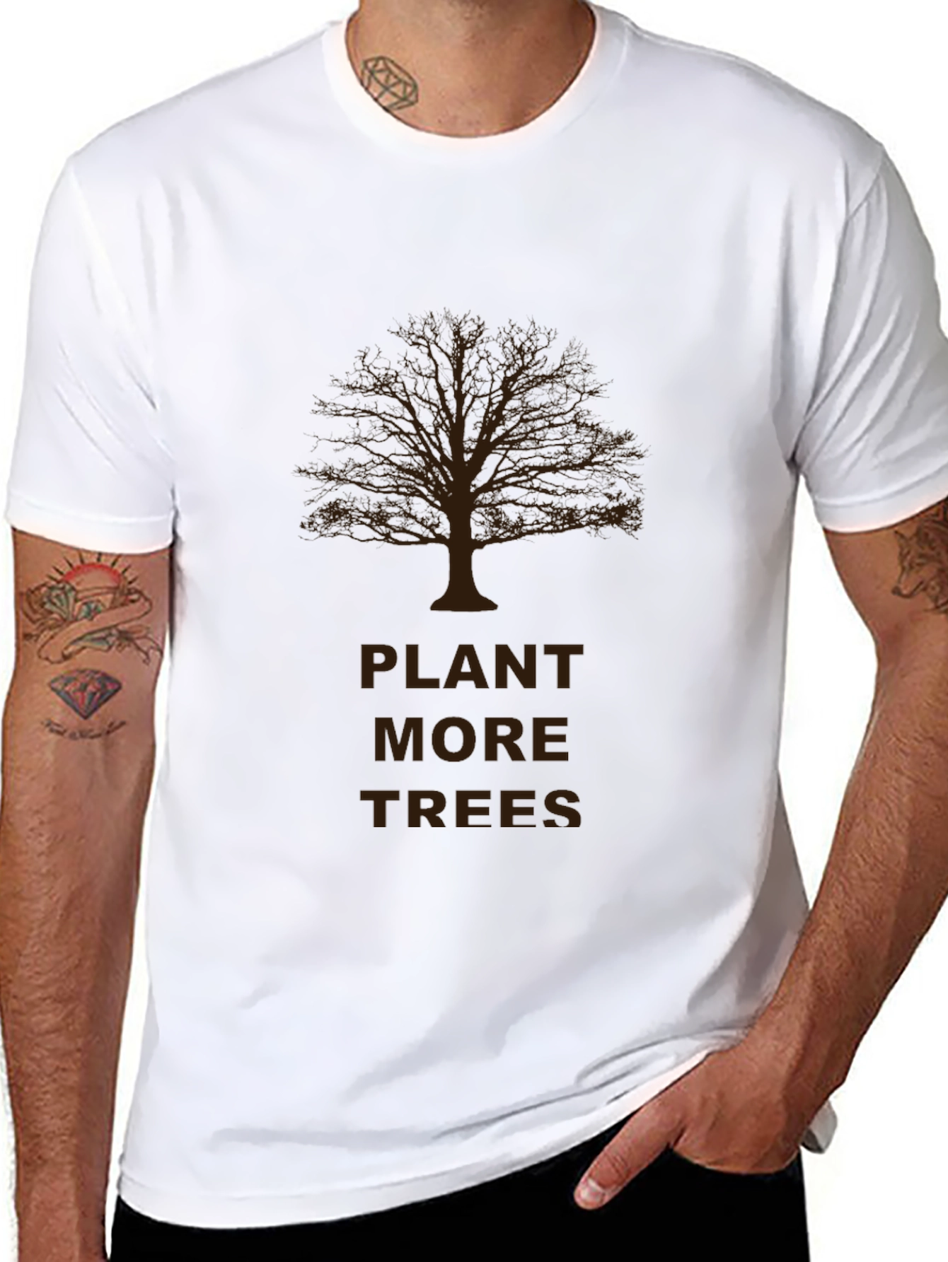 Plant More Trees Graphic T-Shirt