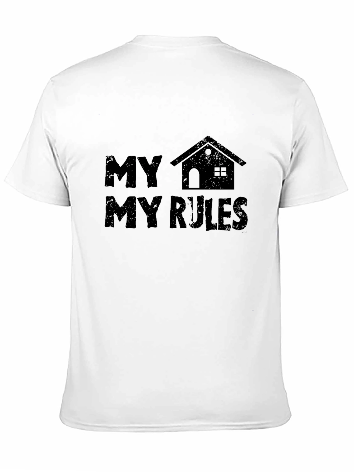 My House My Rules Black T-Shirt
