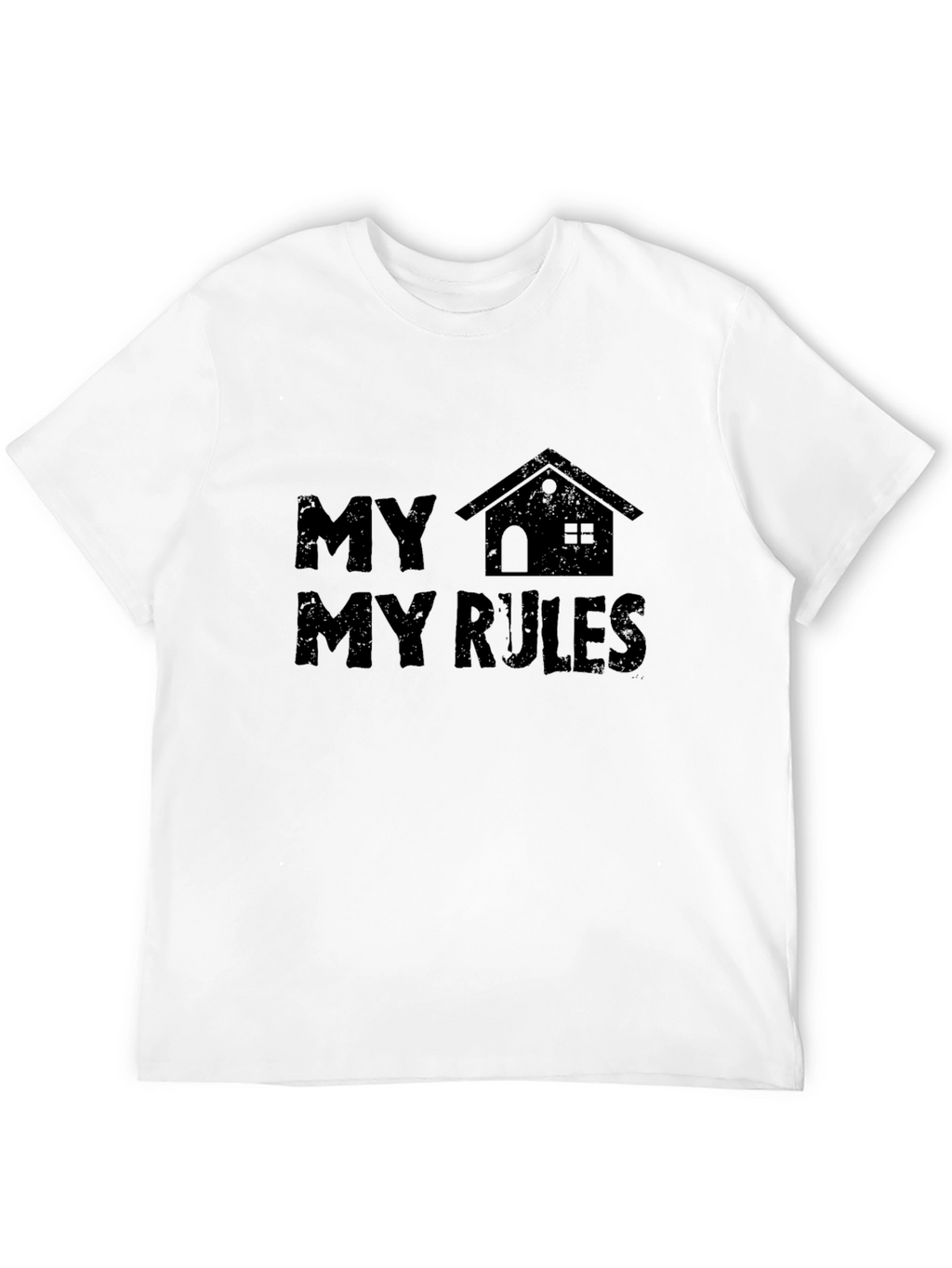 My House My Rules Black T-Shirt