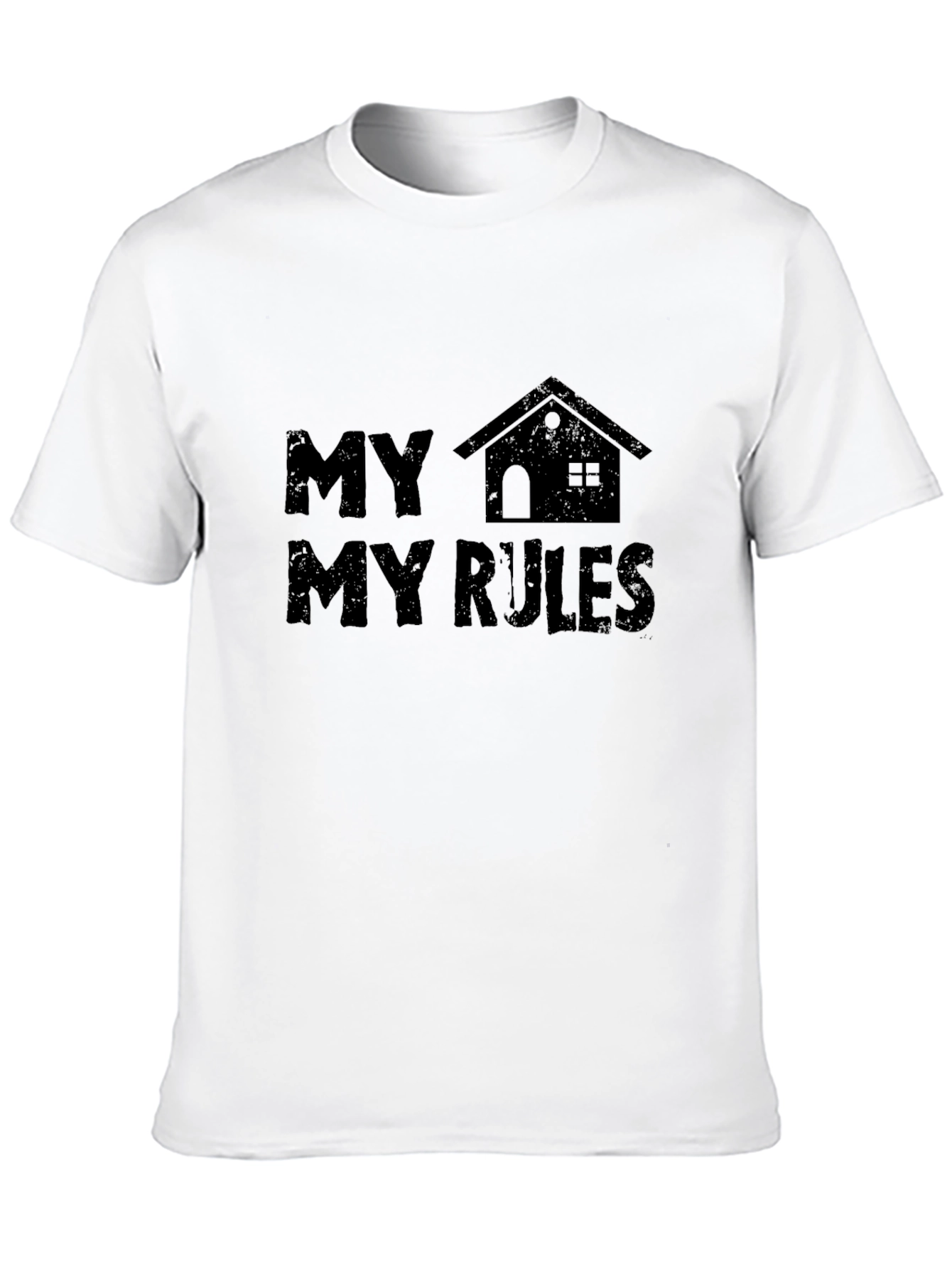 My House My Rules Black T-Shirt