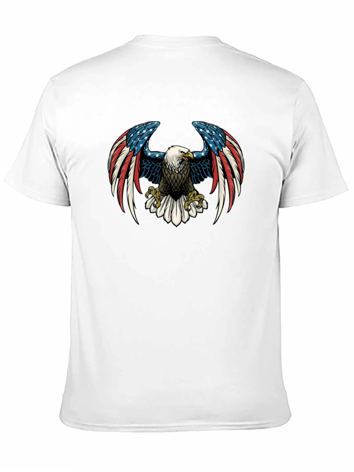 American Eagle Graphic Print Black T-Shirt