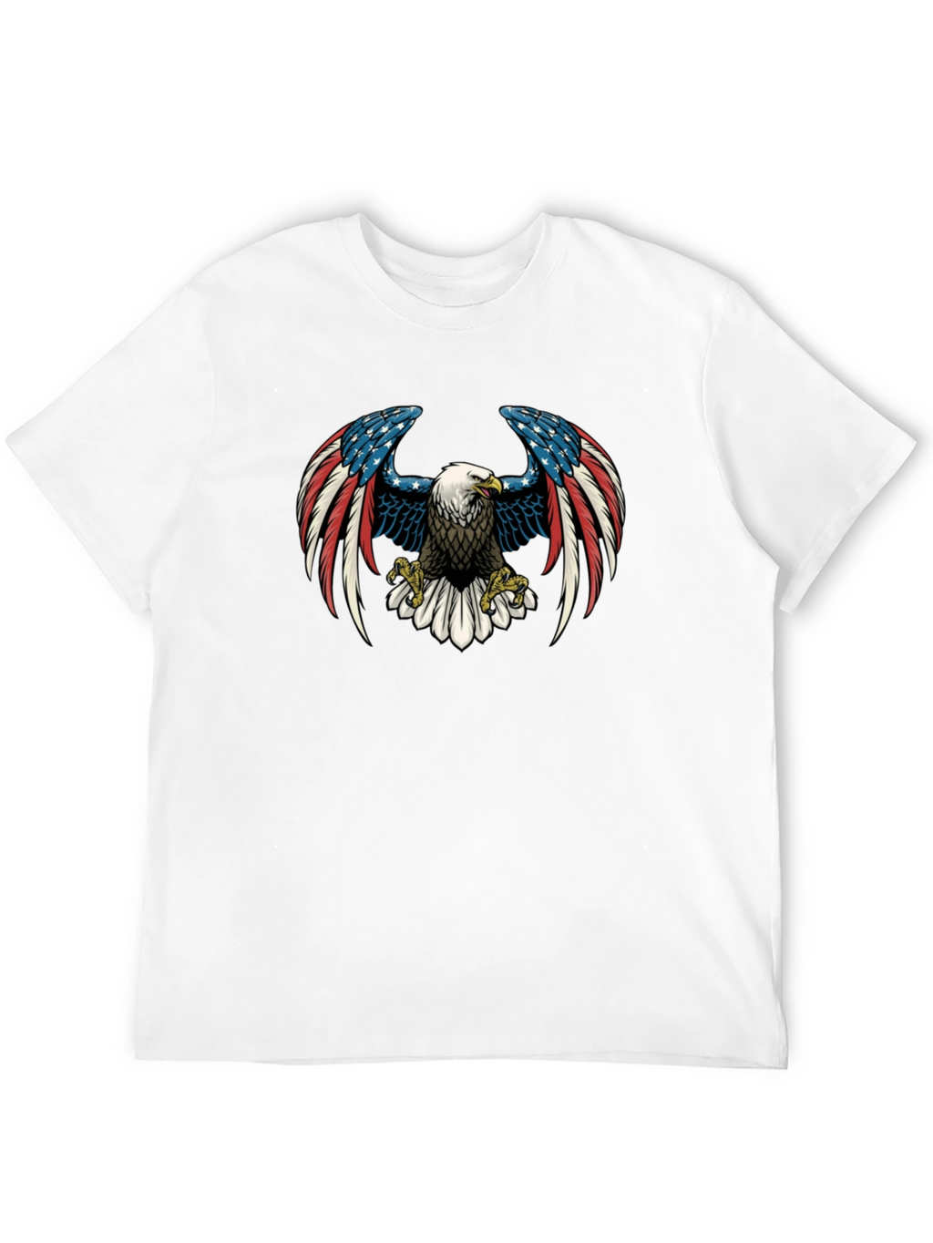 American Eagle Graphic Print Black T-Shirt