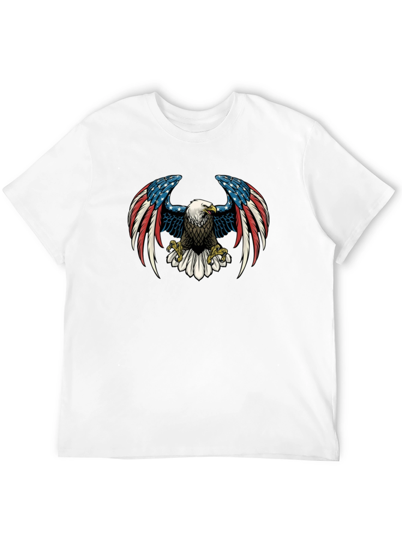 American Eagle Graphic Print Black T-Shirt