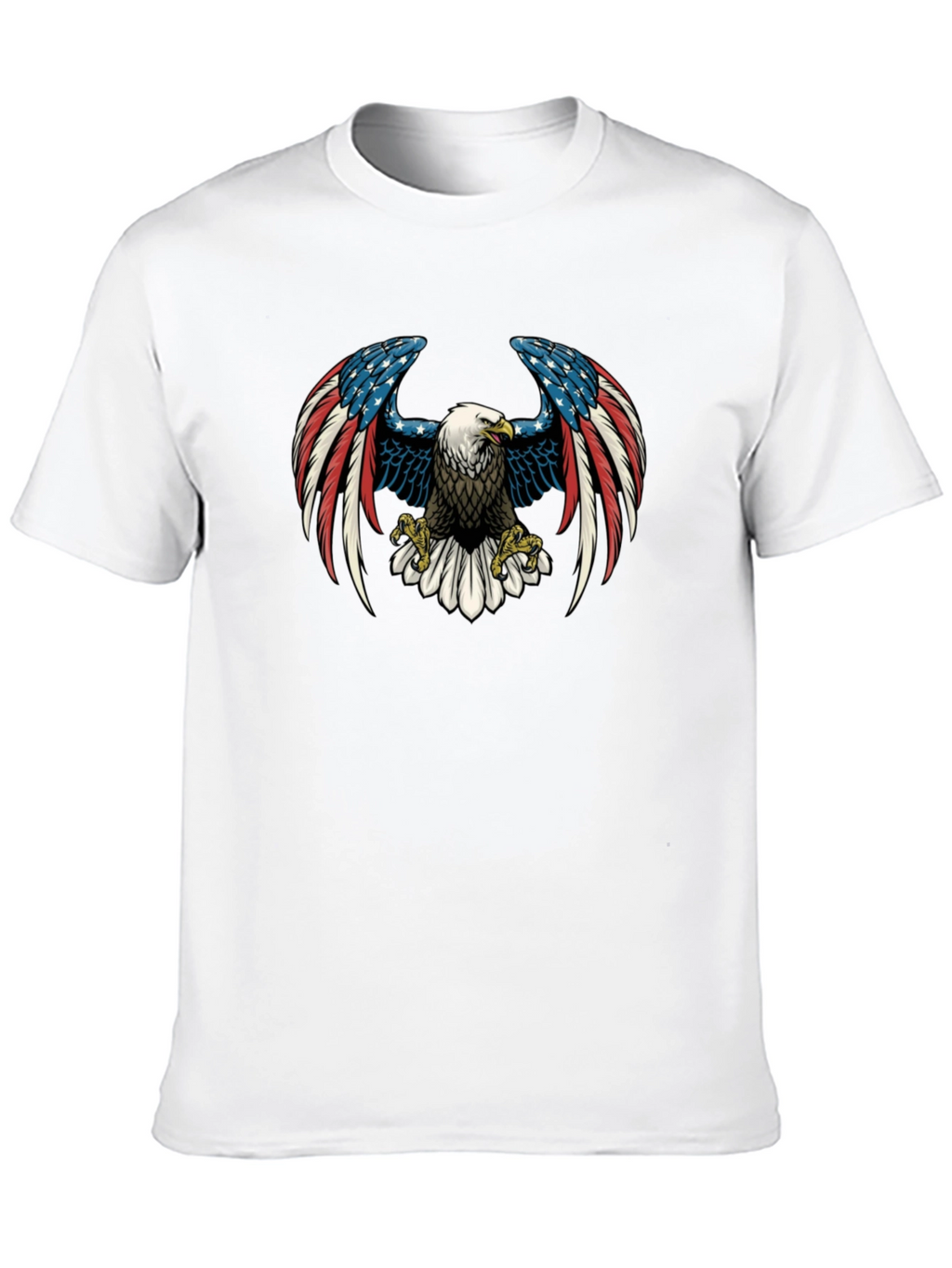 American Eagle Graphic Print Black T-Shirt