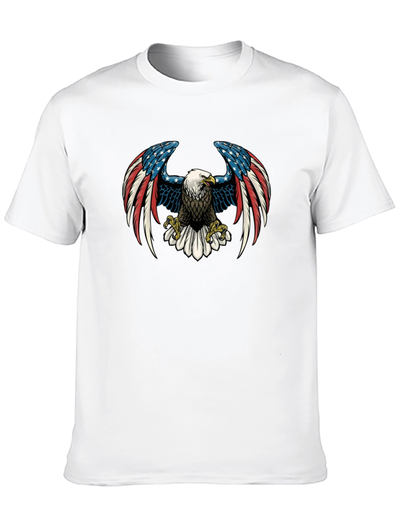 American Eagle Graphic Print Black T-Shirt