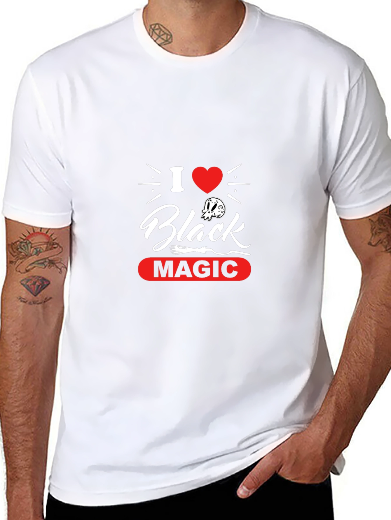 I Love Black Magic T-Shirt - Halloween Tee