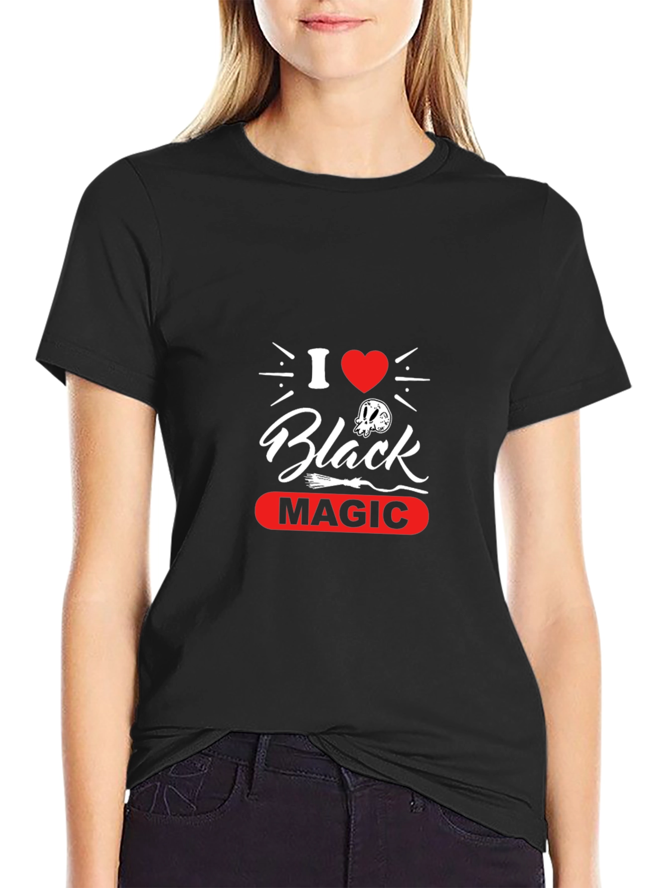 I Love Black Magic T-Shirt - Halloween Tee