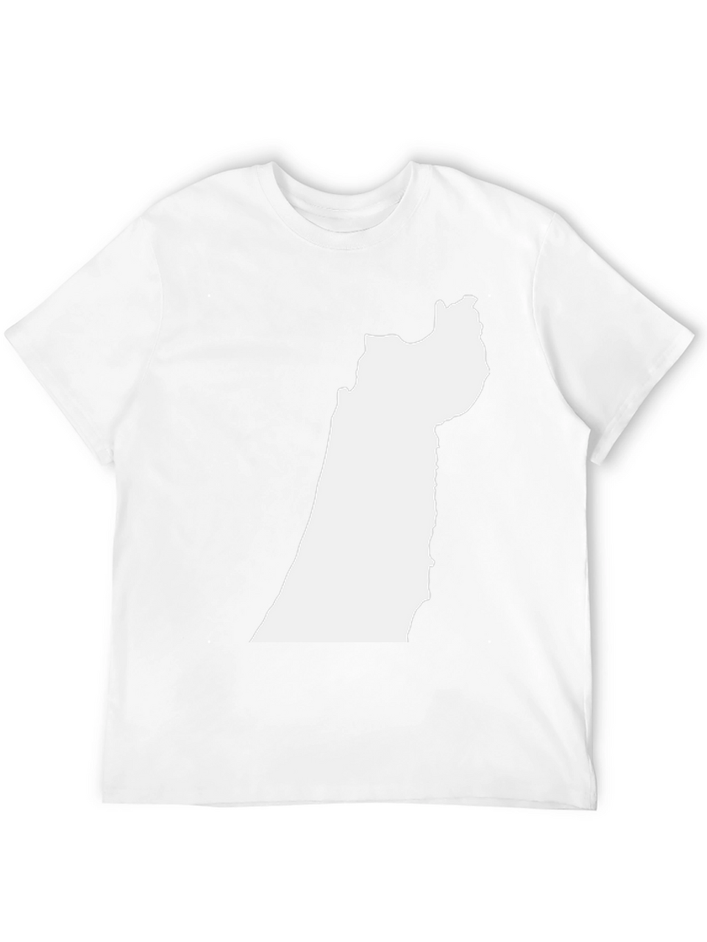 Geometric Map T-Shirt - Modern Design
