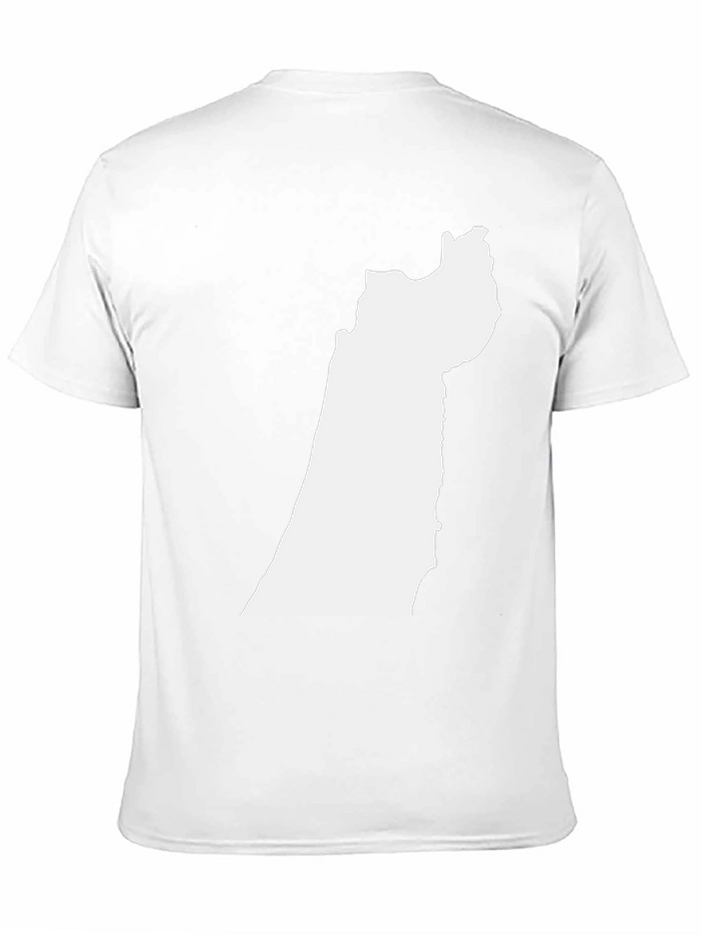 Geometric Map T-Shirt - Modern Design