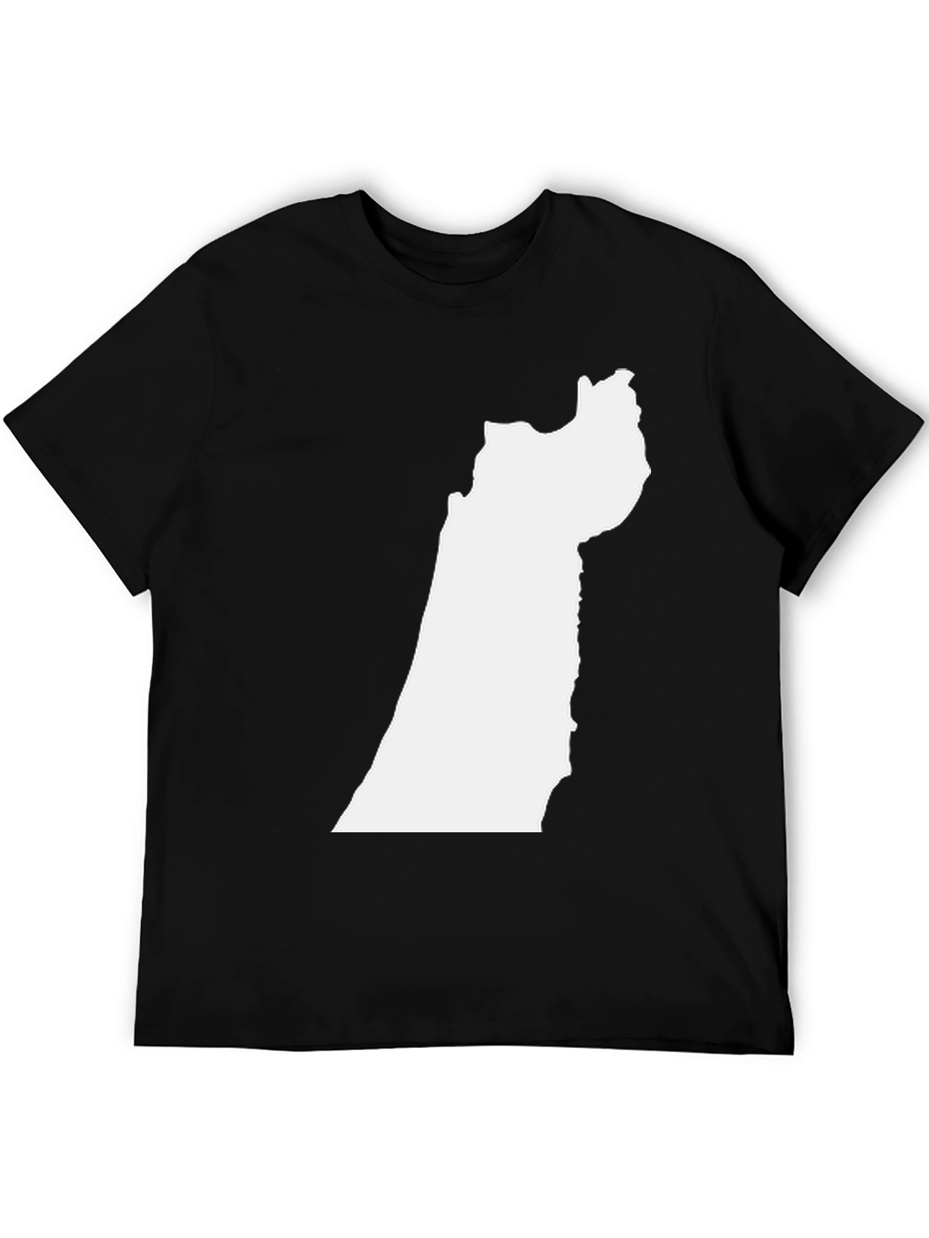 Geometric Map T-Shirt - Modern Design