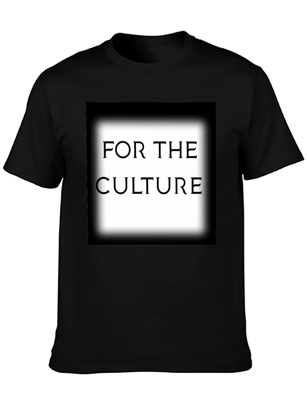 For the Culture Black Graphic Tee