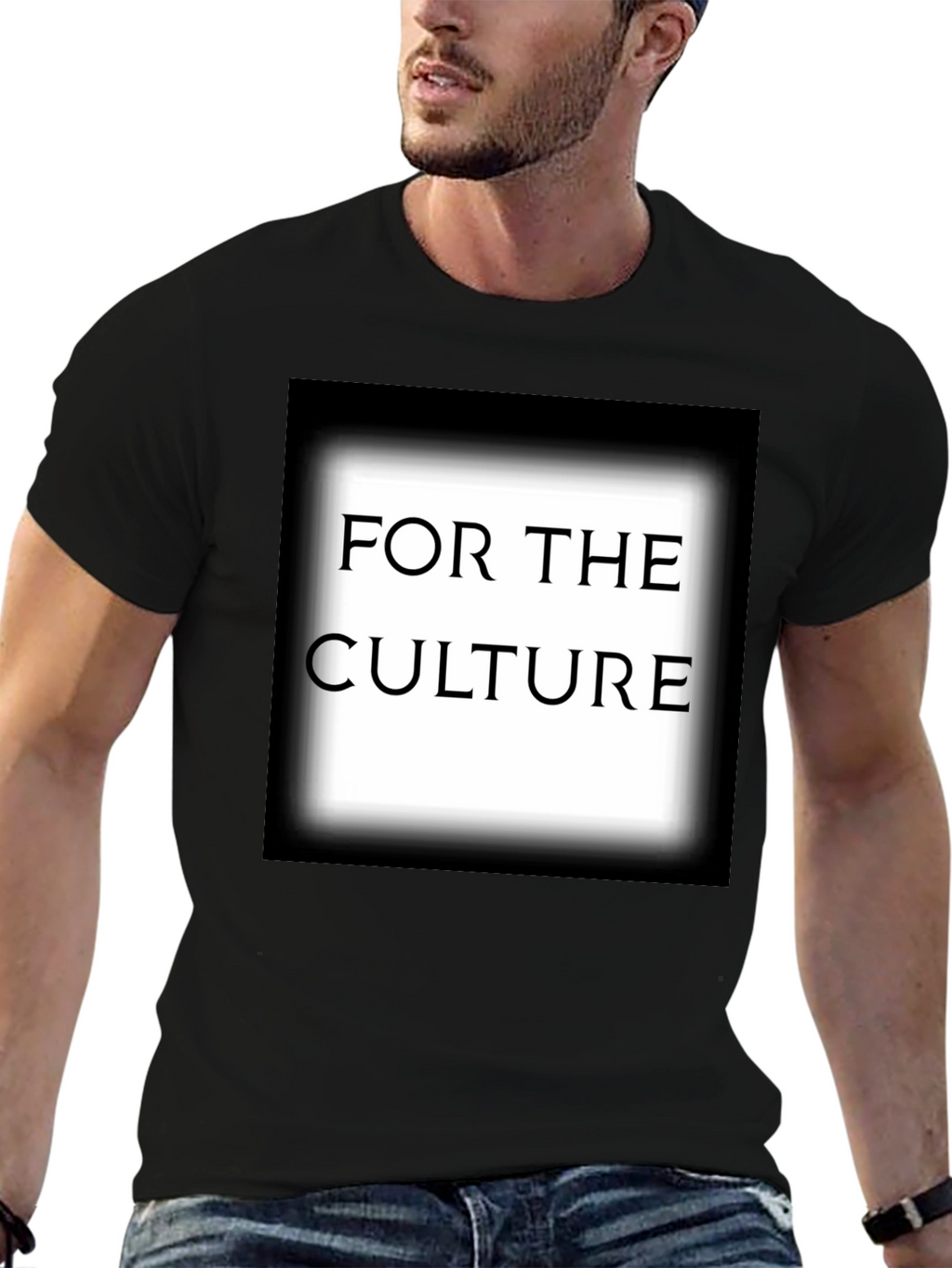 For the Culture Black Graphic Tee