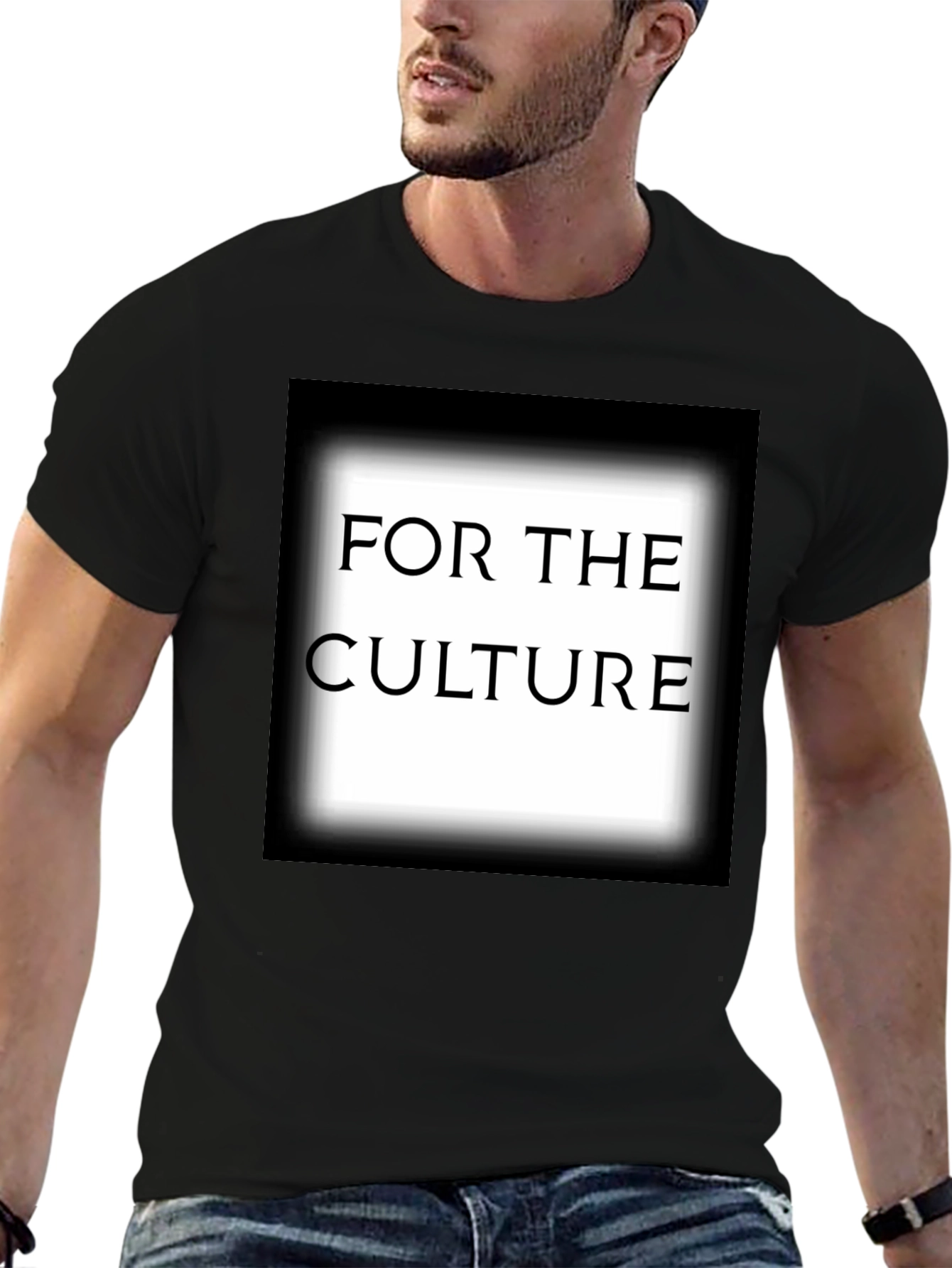 For the Culture Black Graphic Tee