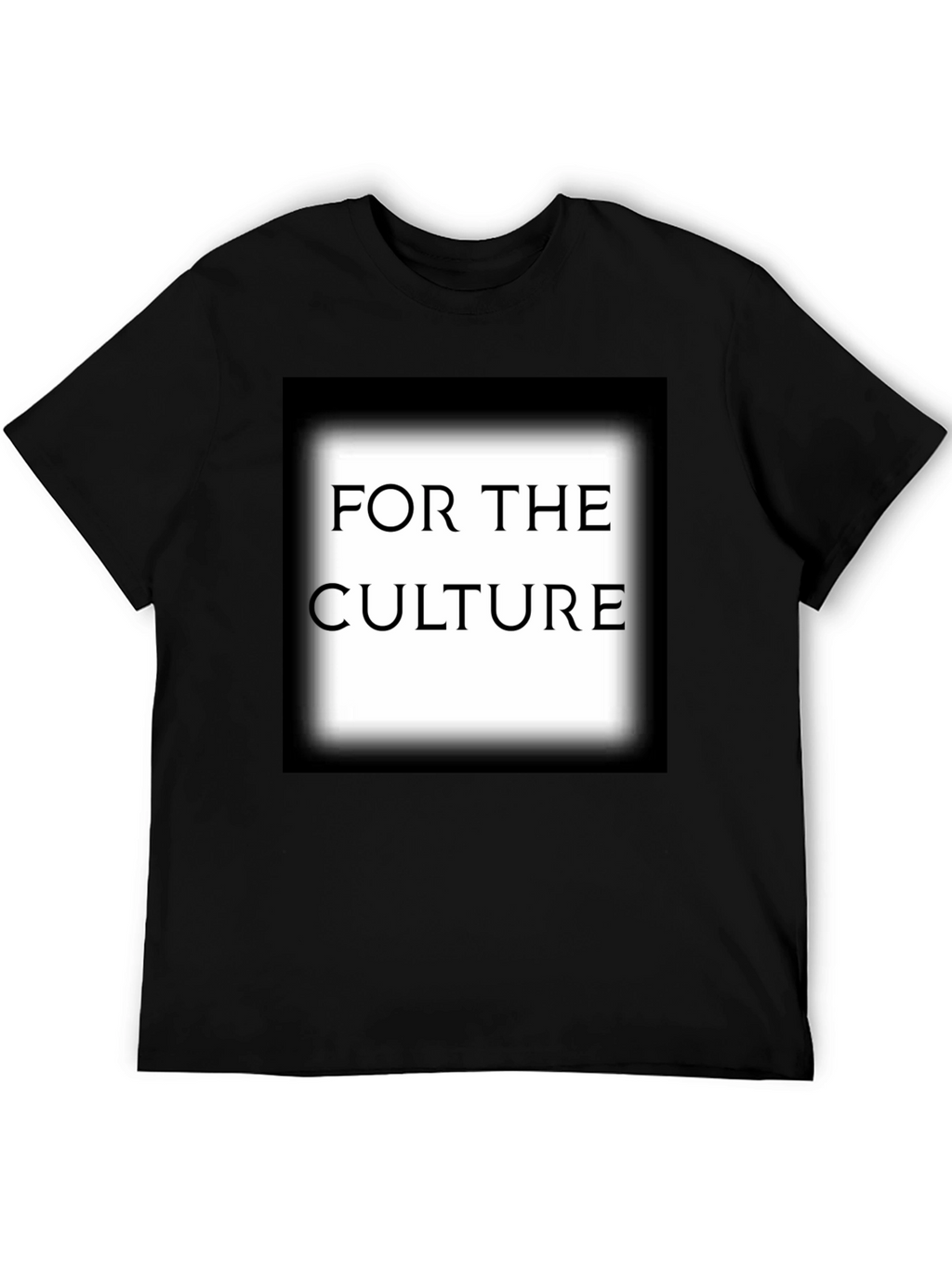 For the Culture Black Graphic Tee