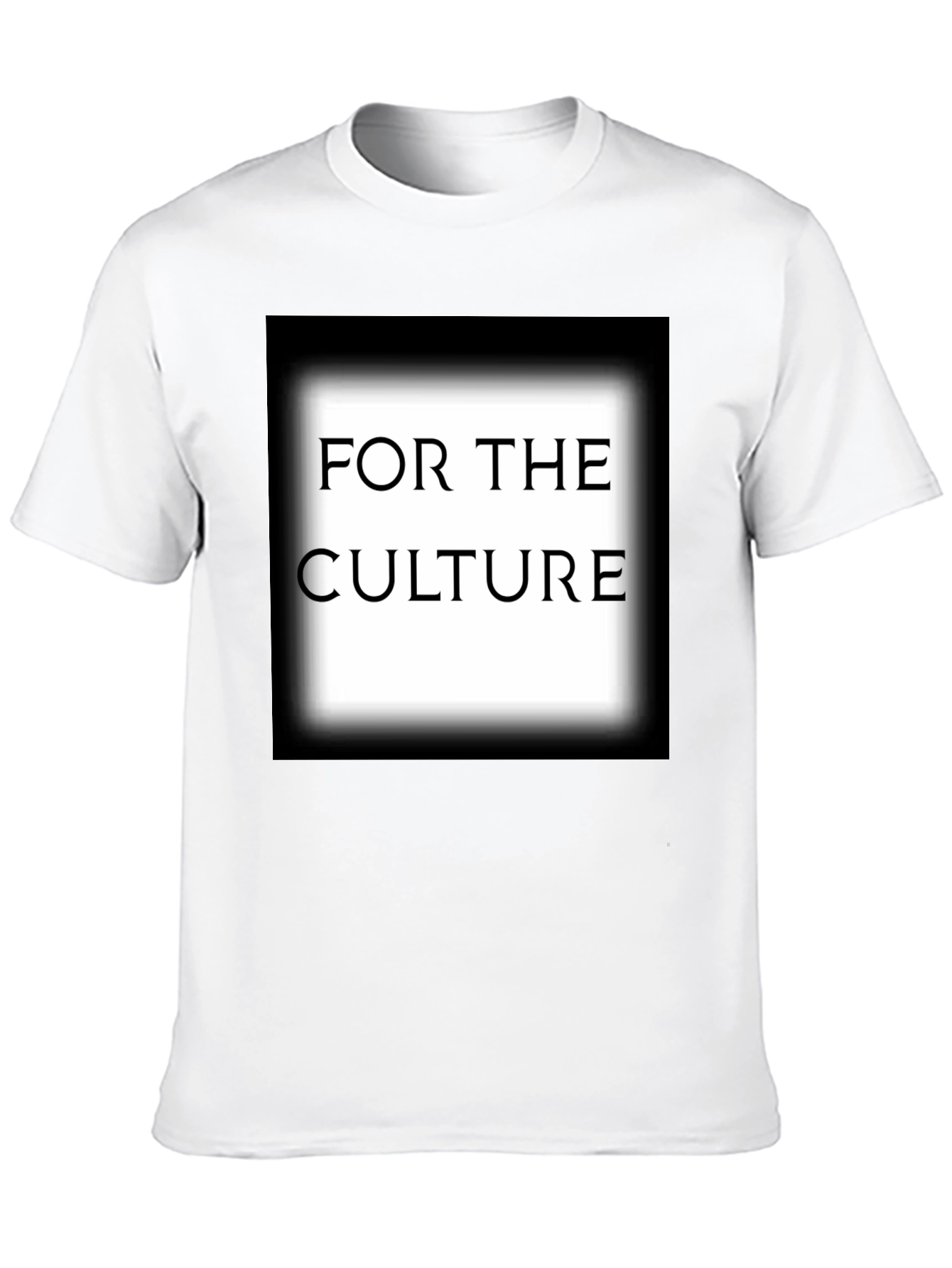 For the Culture Black Graphic Tee
