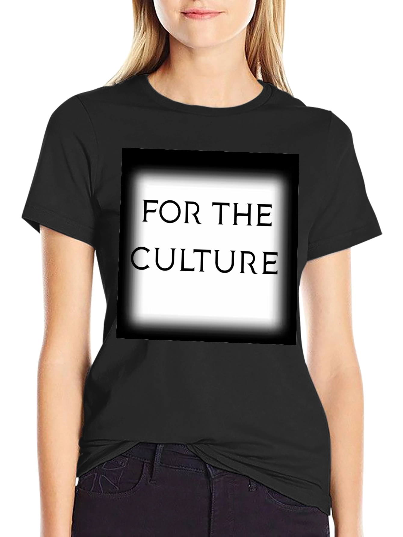 For the Culture Black Graphic Tee