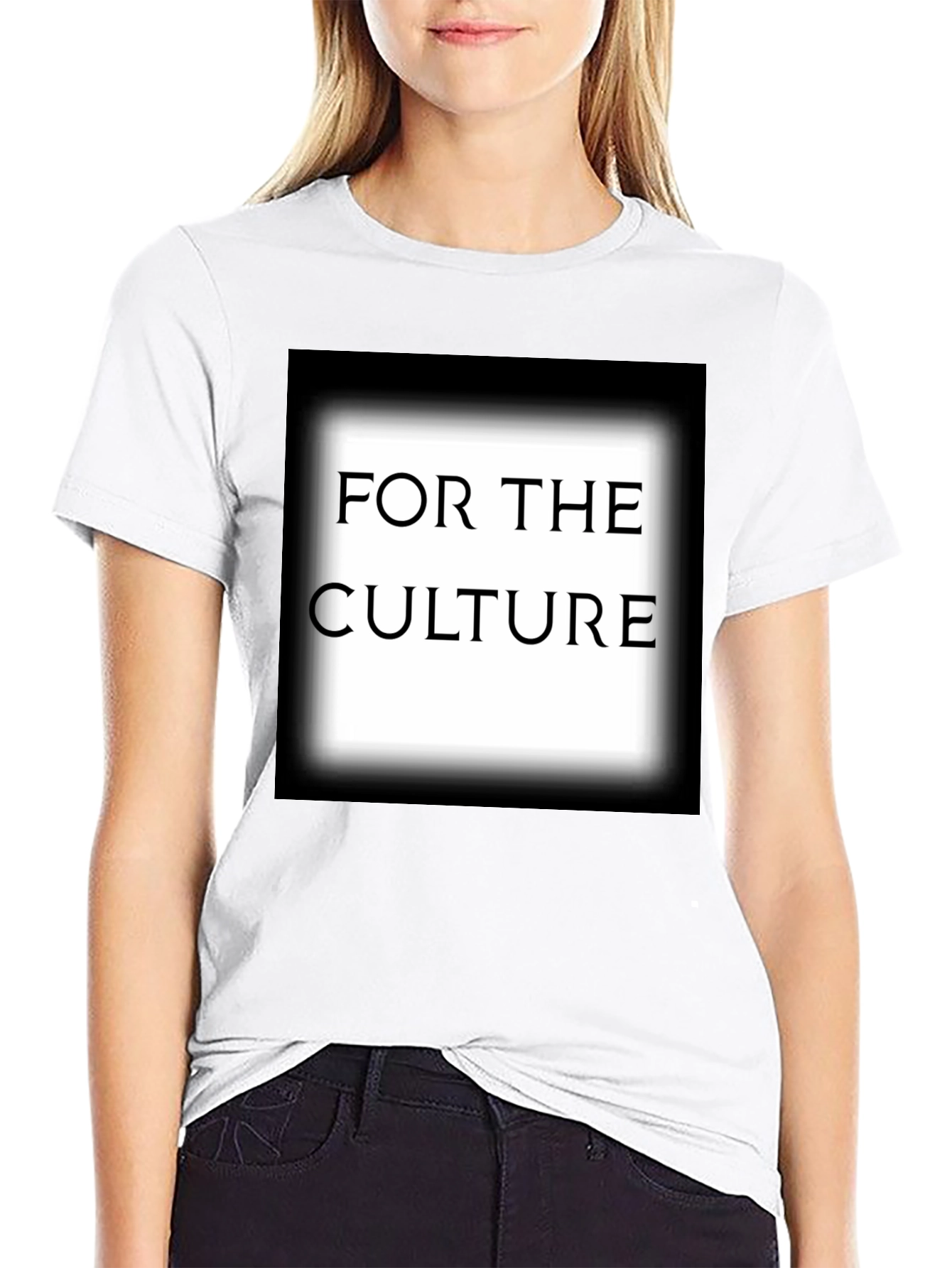 For the Culture Black Graphic Tee