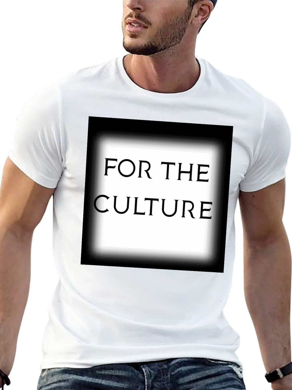 For the Culture Black Graphic Tee