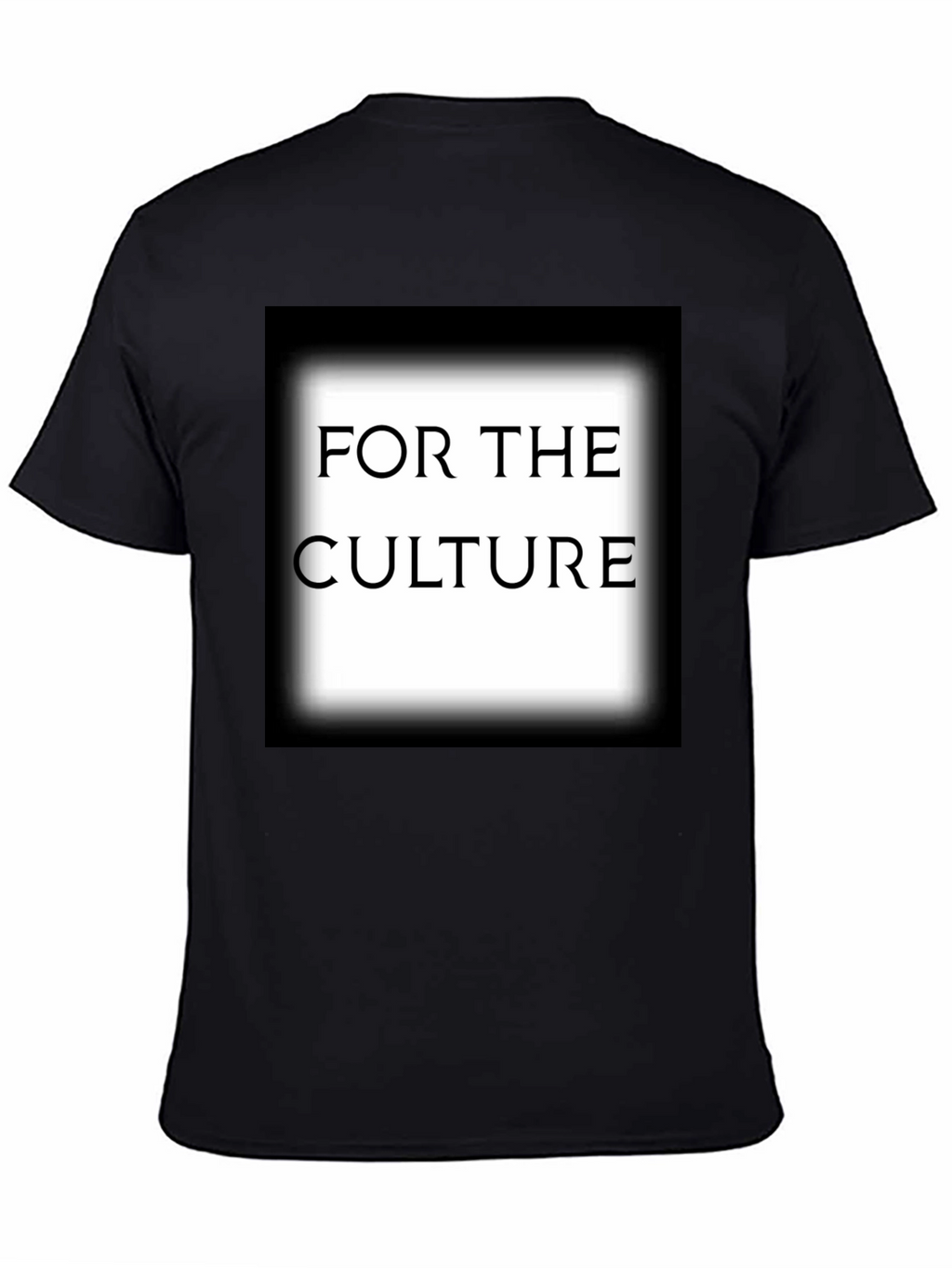 For the Culture Black Graphic Tee