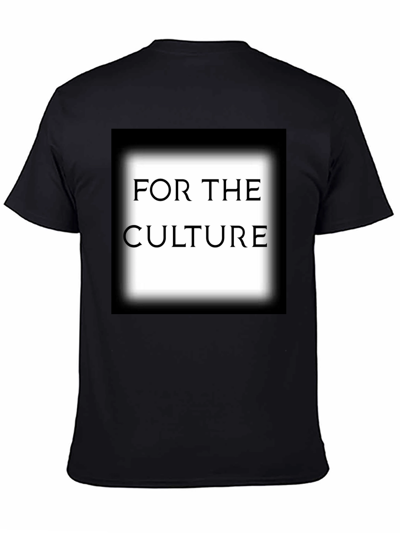 For the Culture Black Graphic Tee
