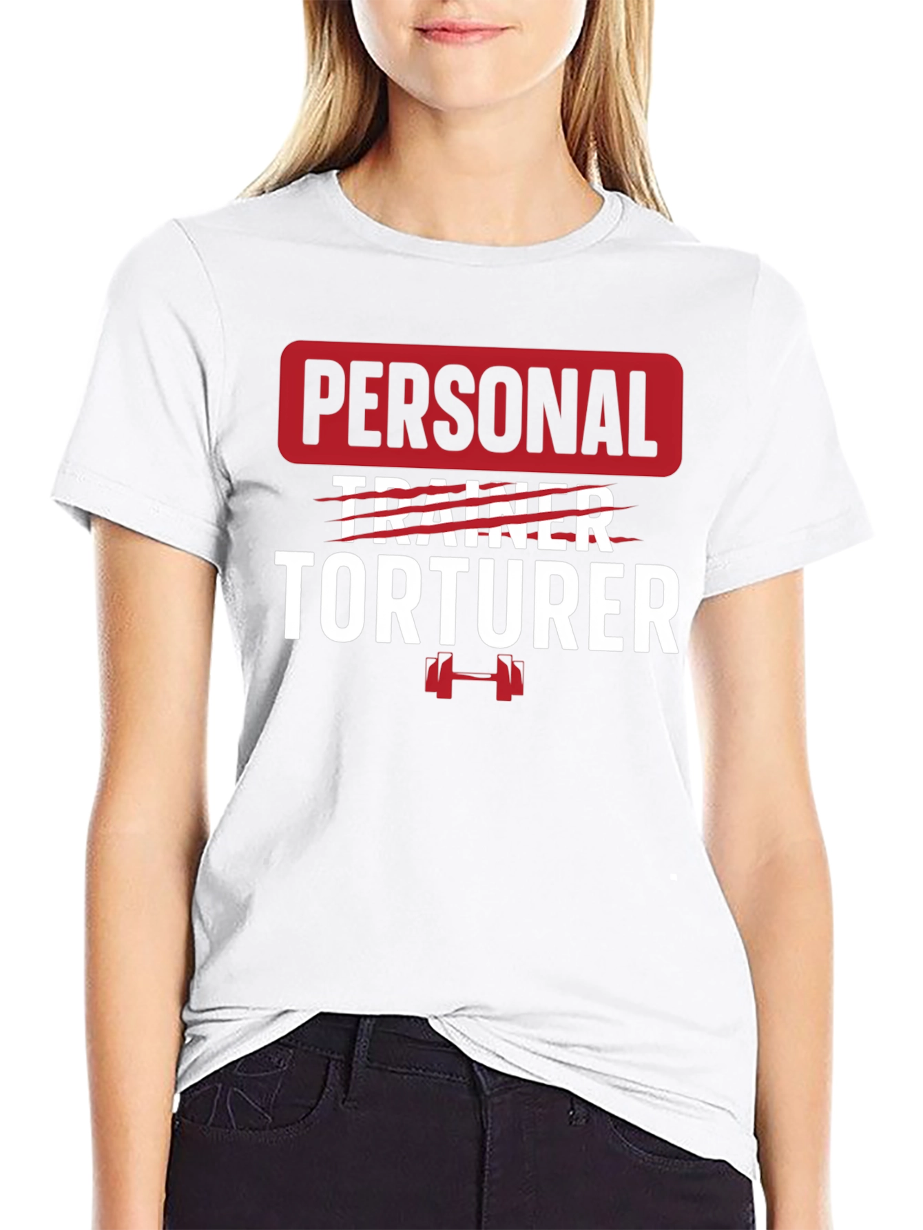 Personal Torturer Graphic Tee - Fitness Humor Shirt