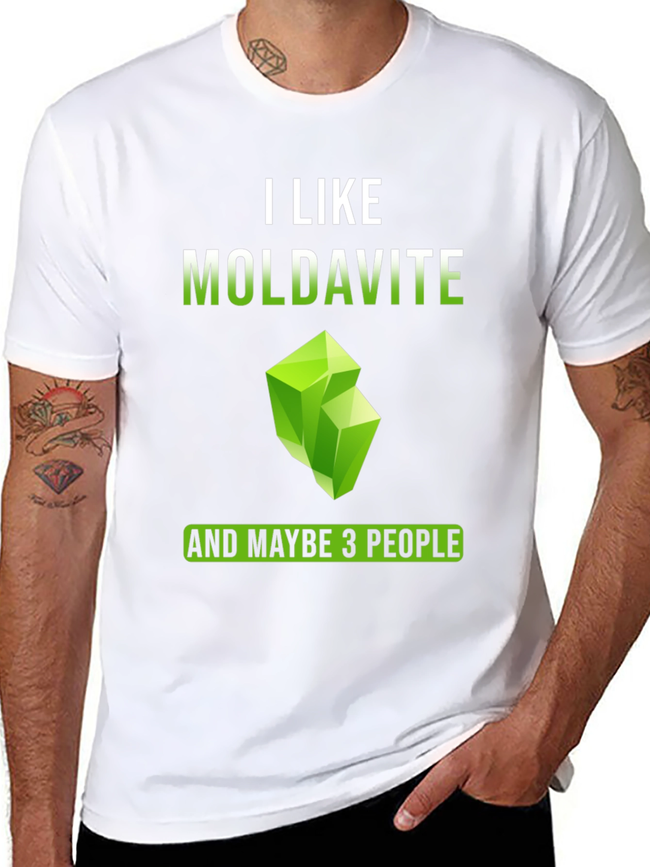 I Like Moldavite and Maybe 3 People T-Shirt